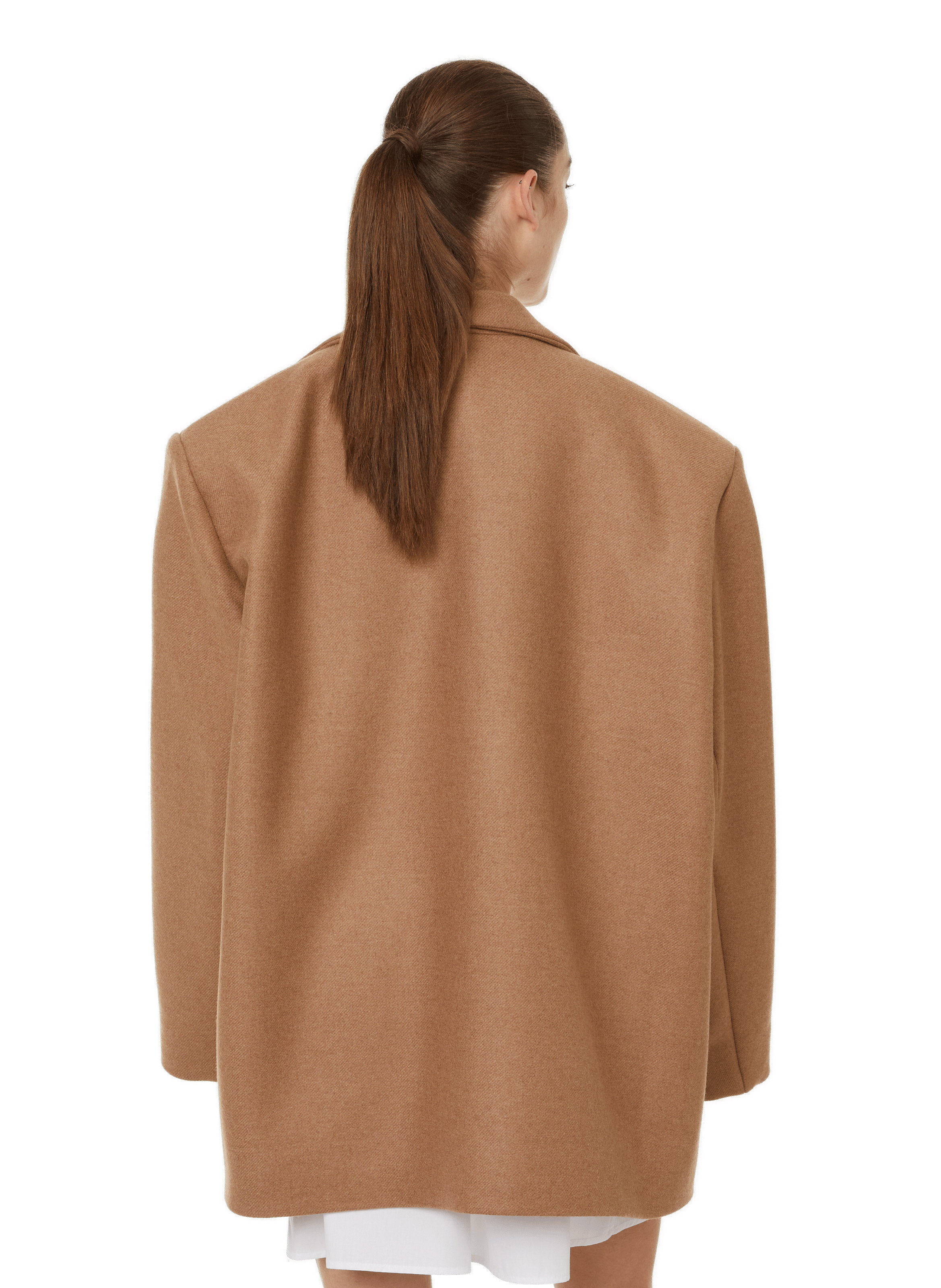 Manteau en laine WEINSANTO Beige