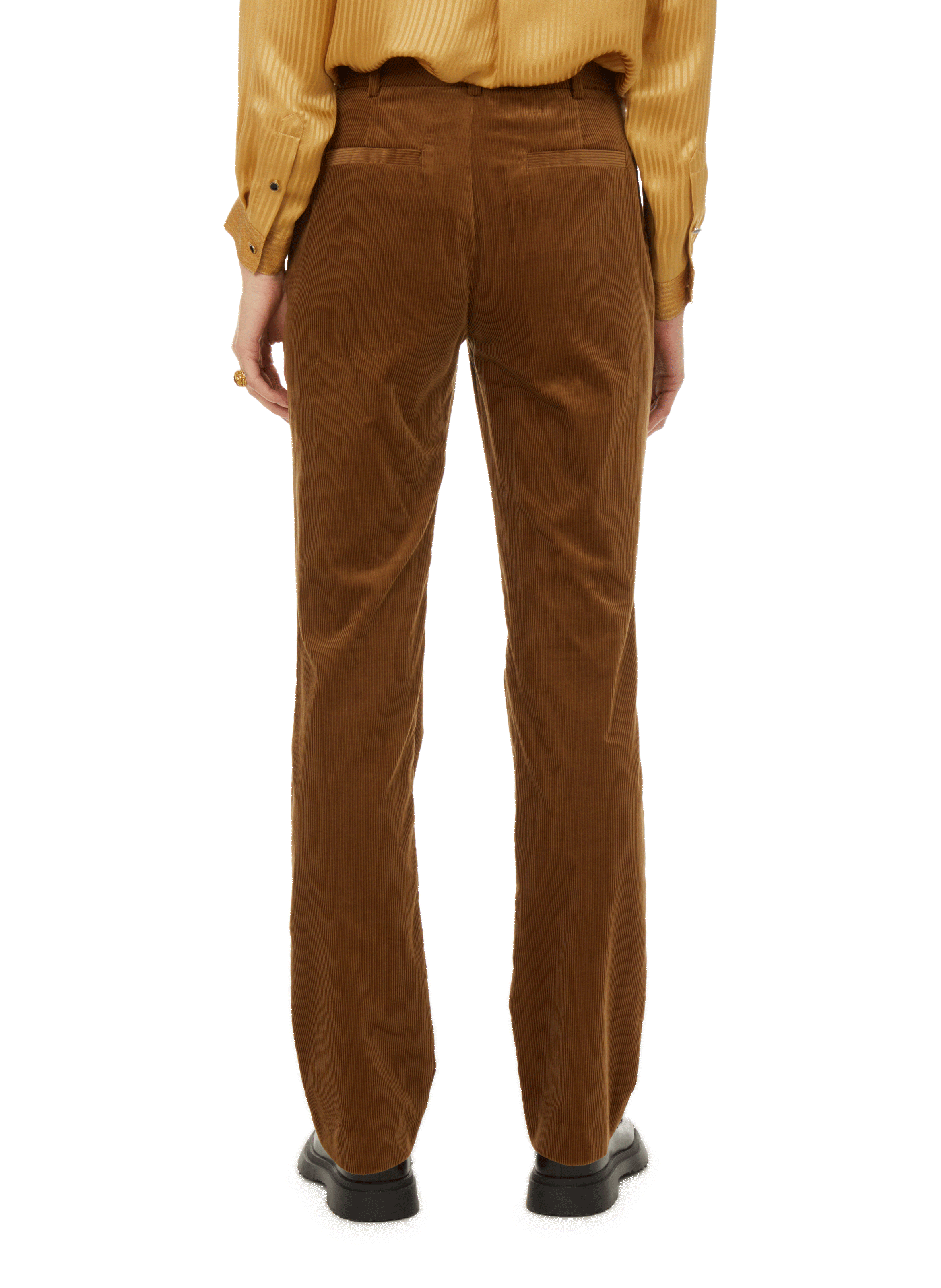 Pantalon Rivoli MAISON SARAH LAVOINE Marron