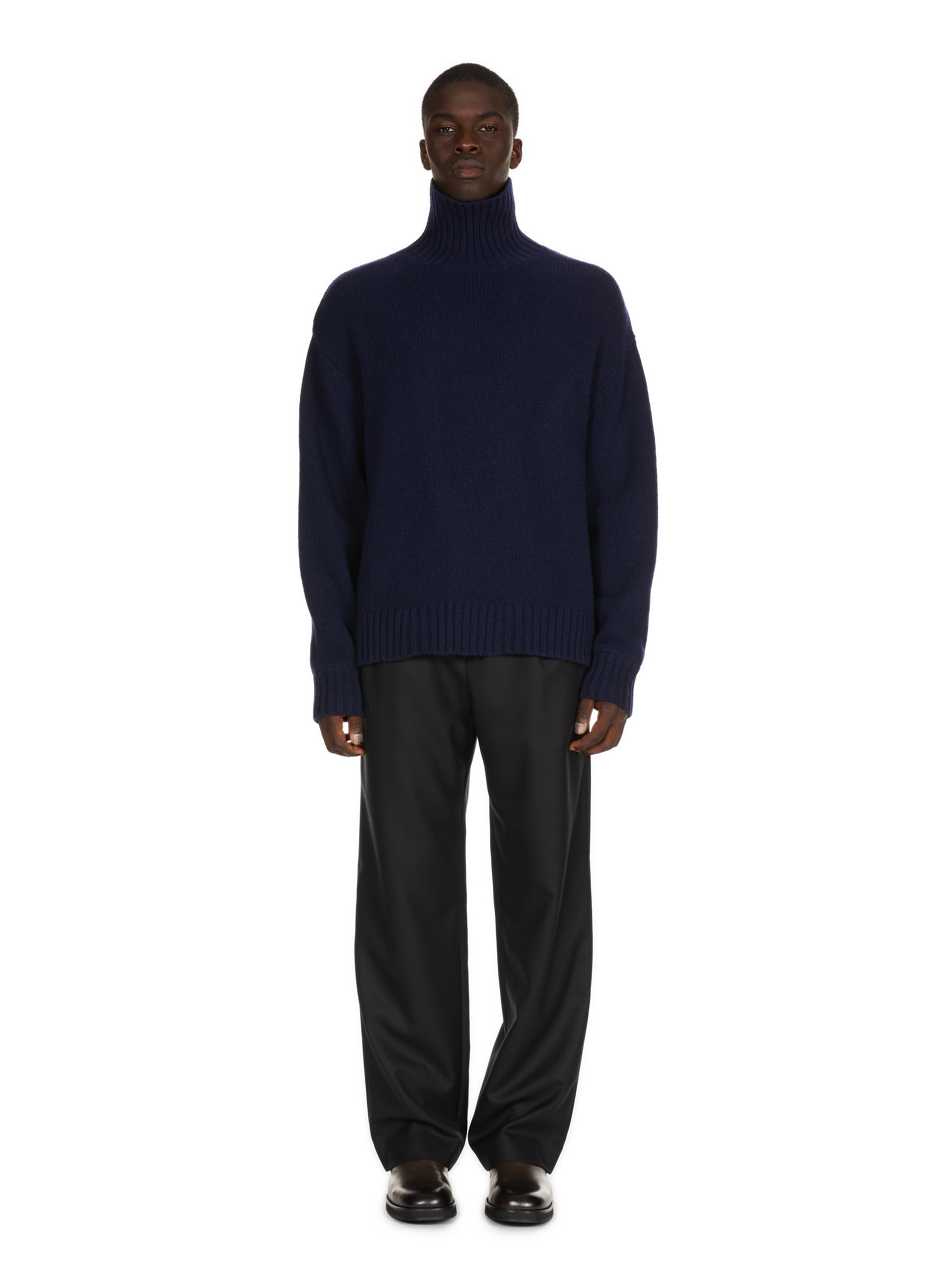 Cropped wool trousers SAISON 1865 Black