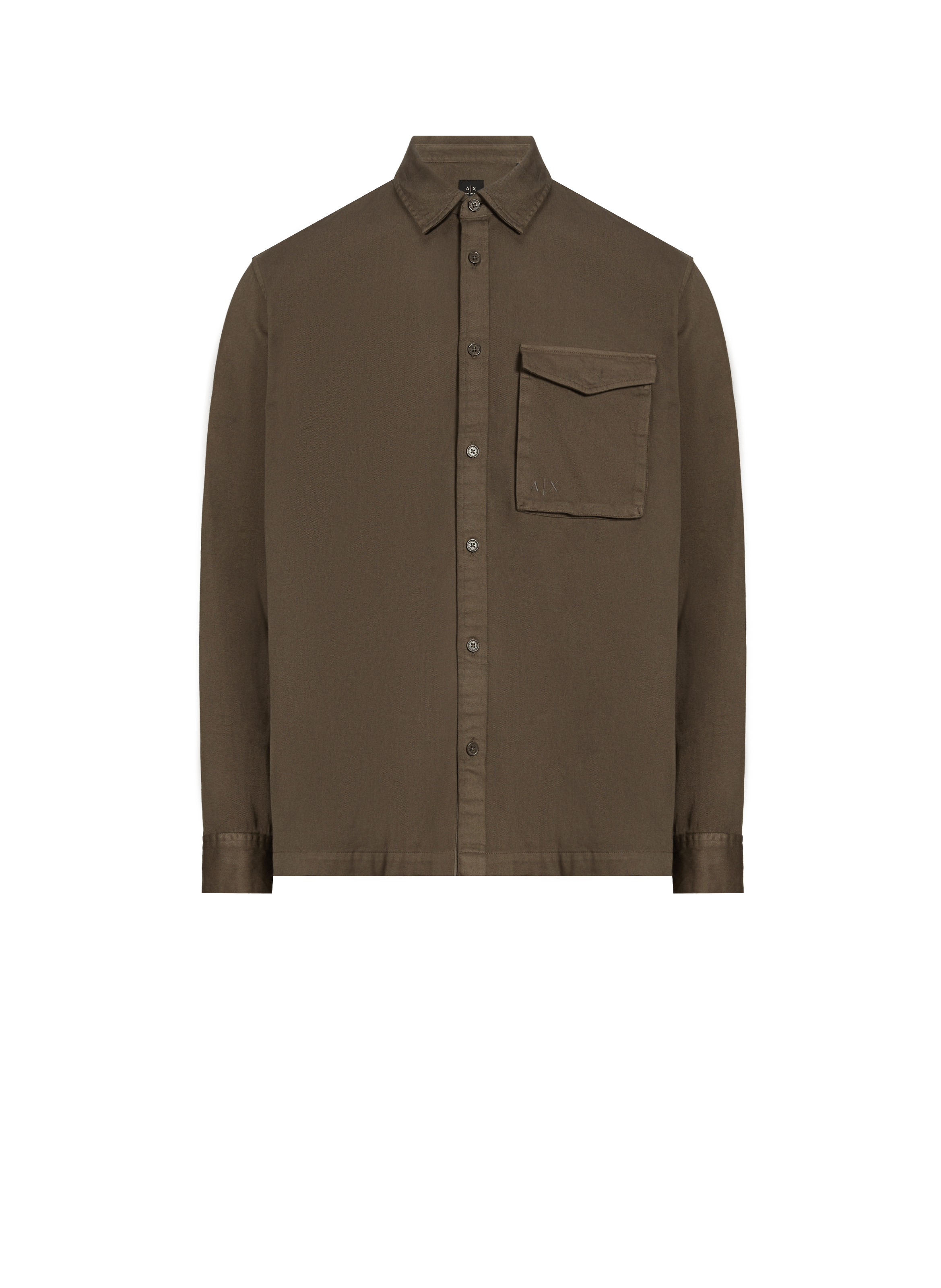 Surchemise en coton ARMANI EXCHANGE Vert