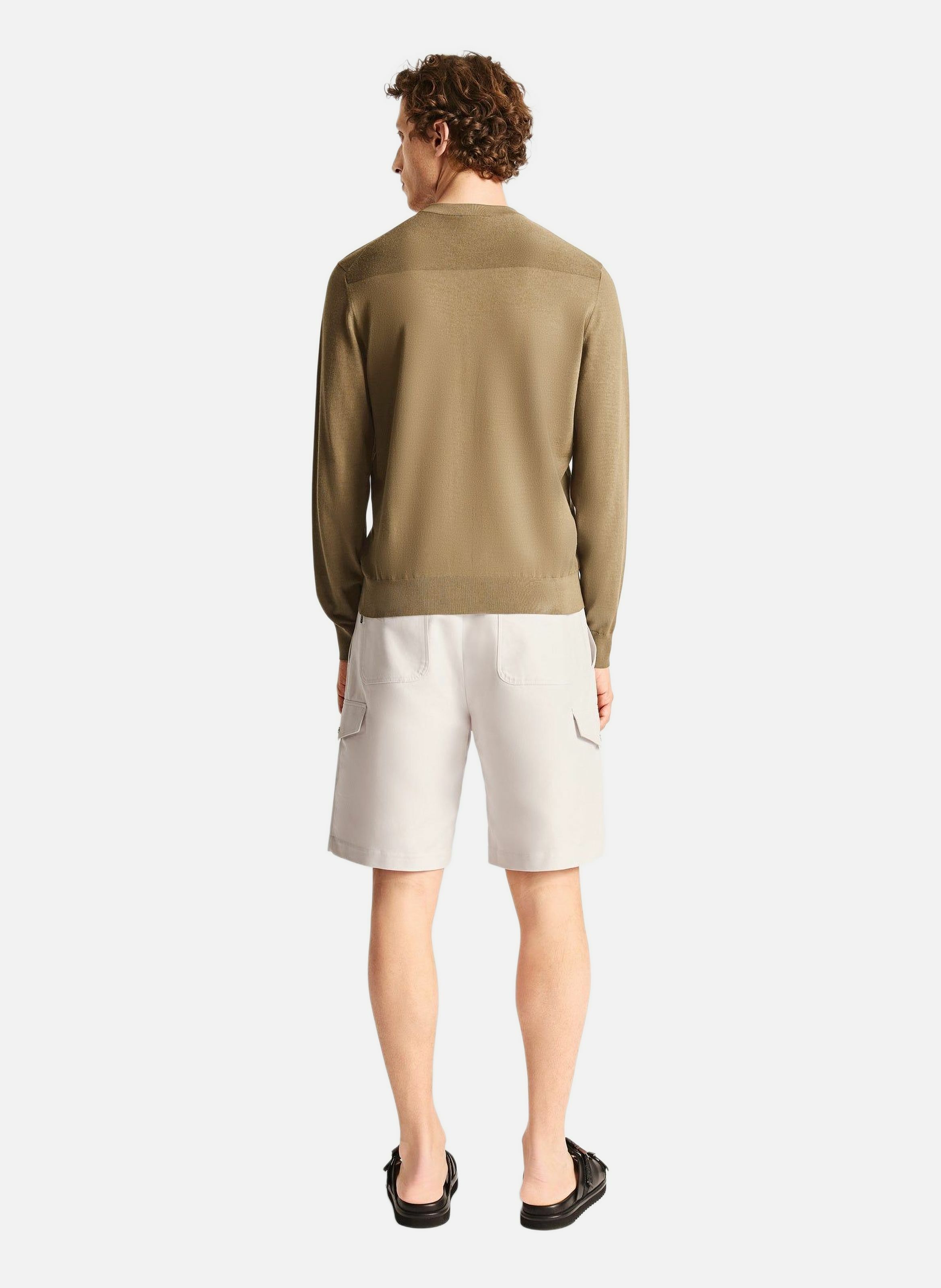 Pull ashtton col rond coupe regular FUSALP Beige