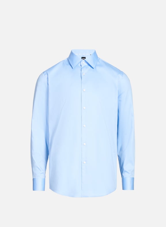 Chemise slim en coton Bleu by BOSS BOSS Chemise slim en coton Bleu