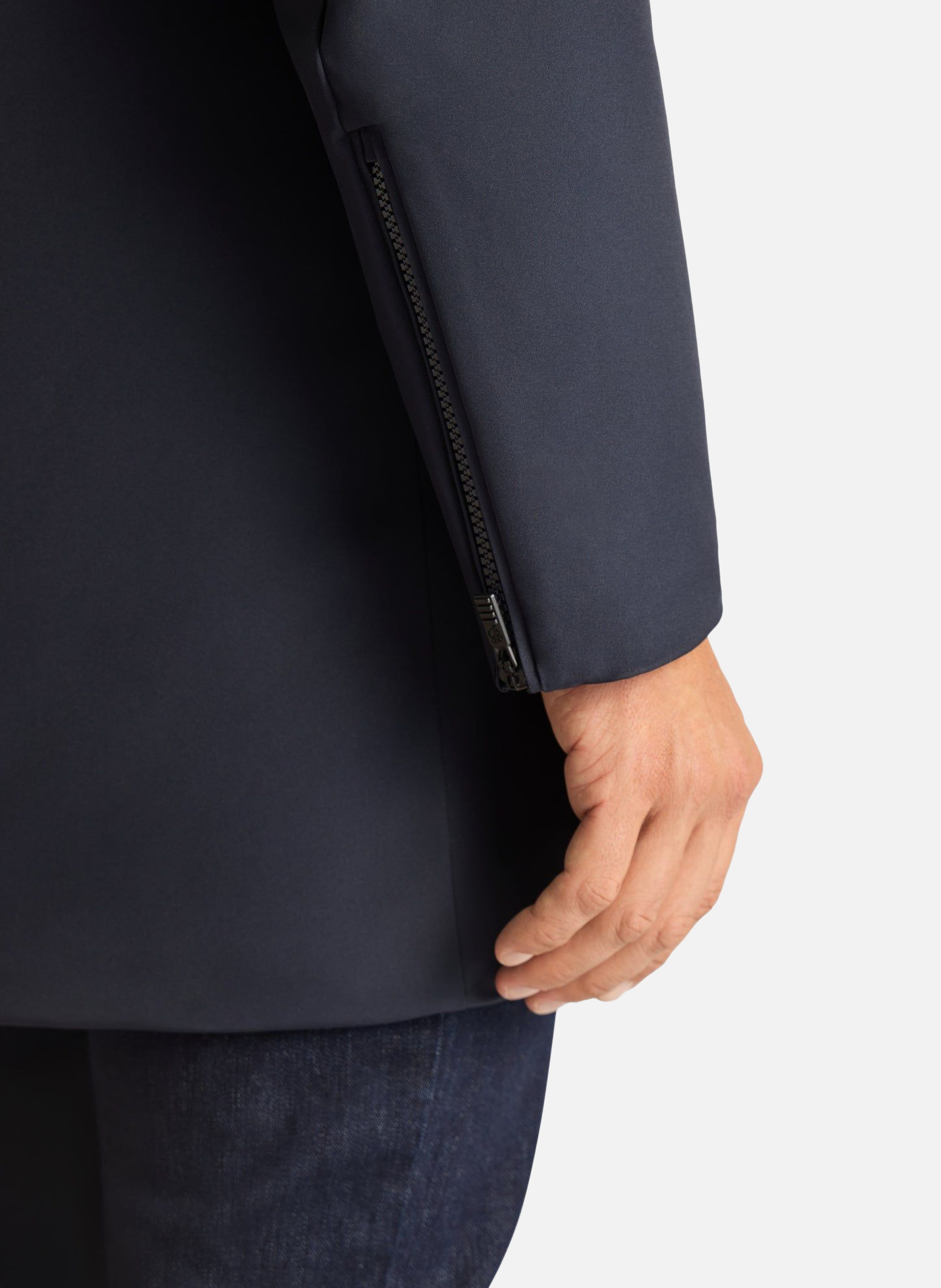 Manteau gezi col montant coupe regular FUSALP Vert