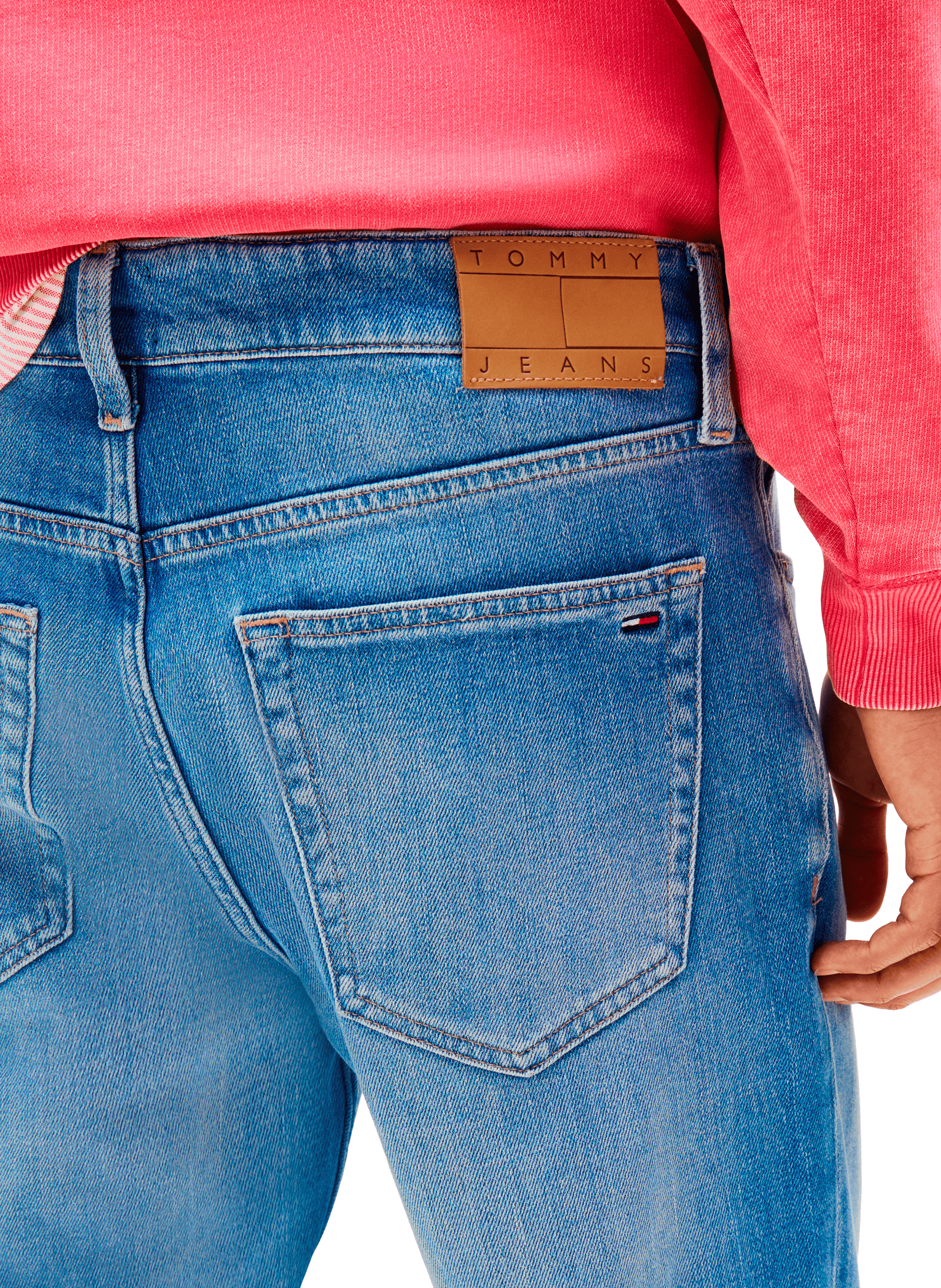 Cotton T-shirt TOMMY HILFIGER Blue