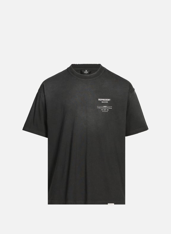 T-shirt ample en coton Noir by REPRESENT REPRESENT T-shirt ample en coton Noir