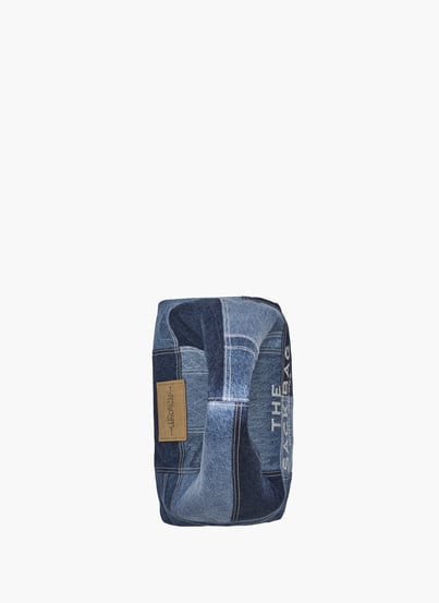 Camp Patchwork Denim Medium Tote Bag