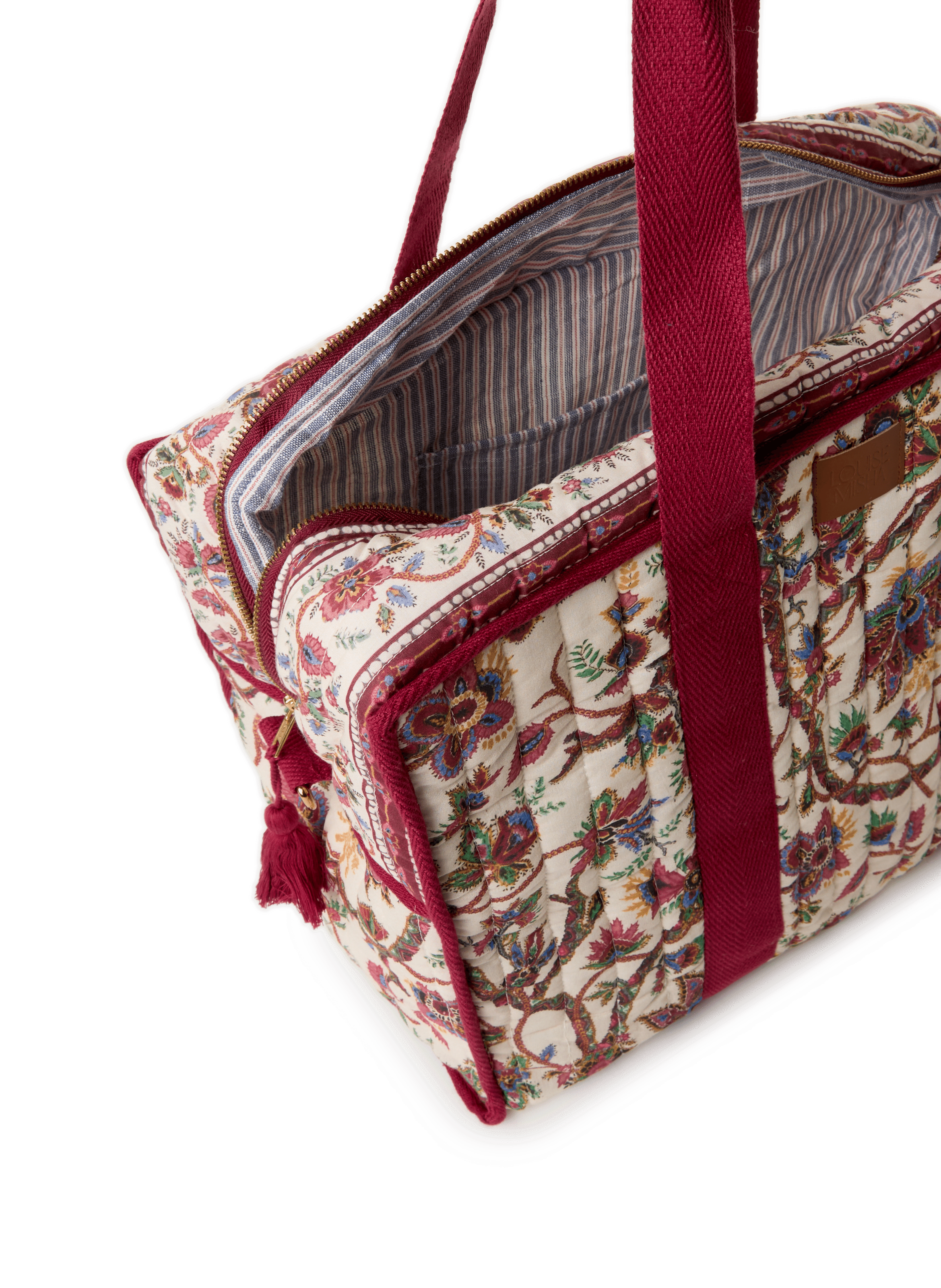 Sac week end Lilio en coton LOUISE MISHA Multicolore