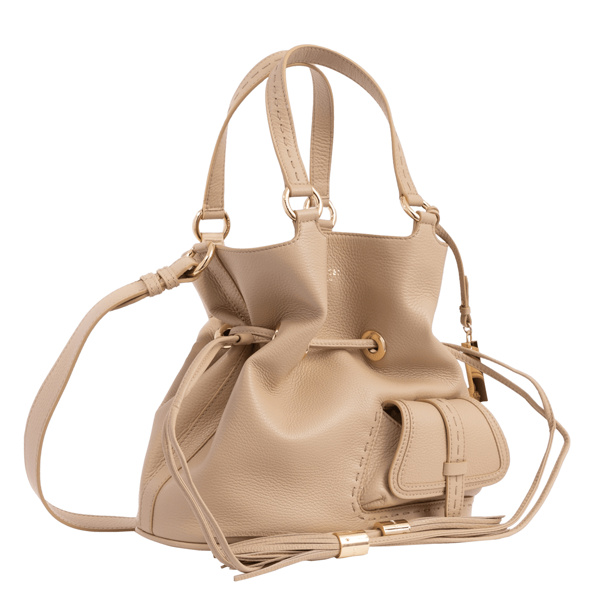 Sac seau m - premier flirt de lancel LANCEL Beige