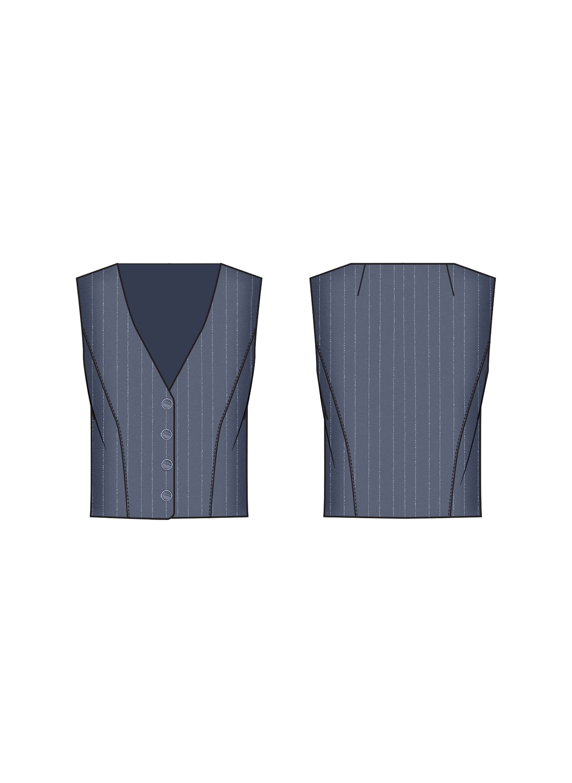 Gilet sans manches Zanita GUESS Bleu