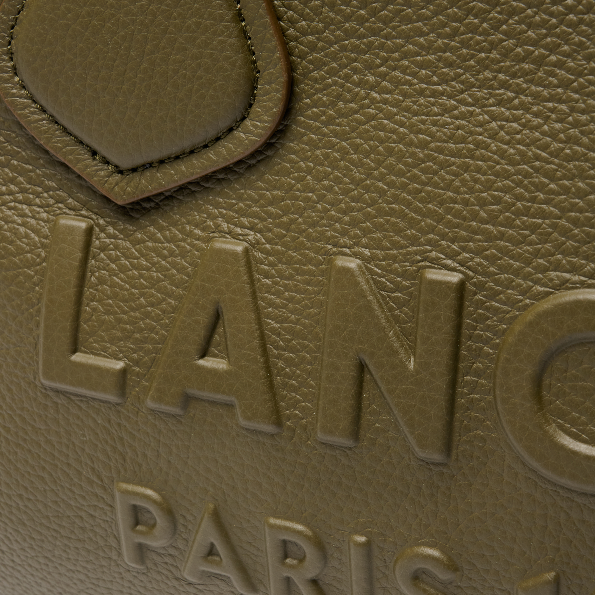 Cabas zippé s - jour de lancel LANCEL Vert