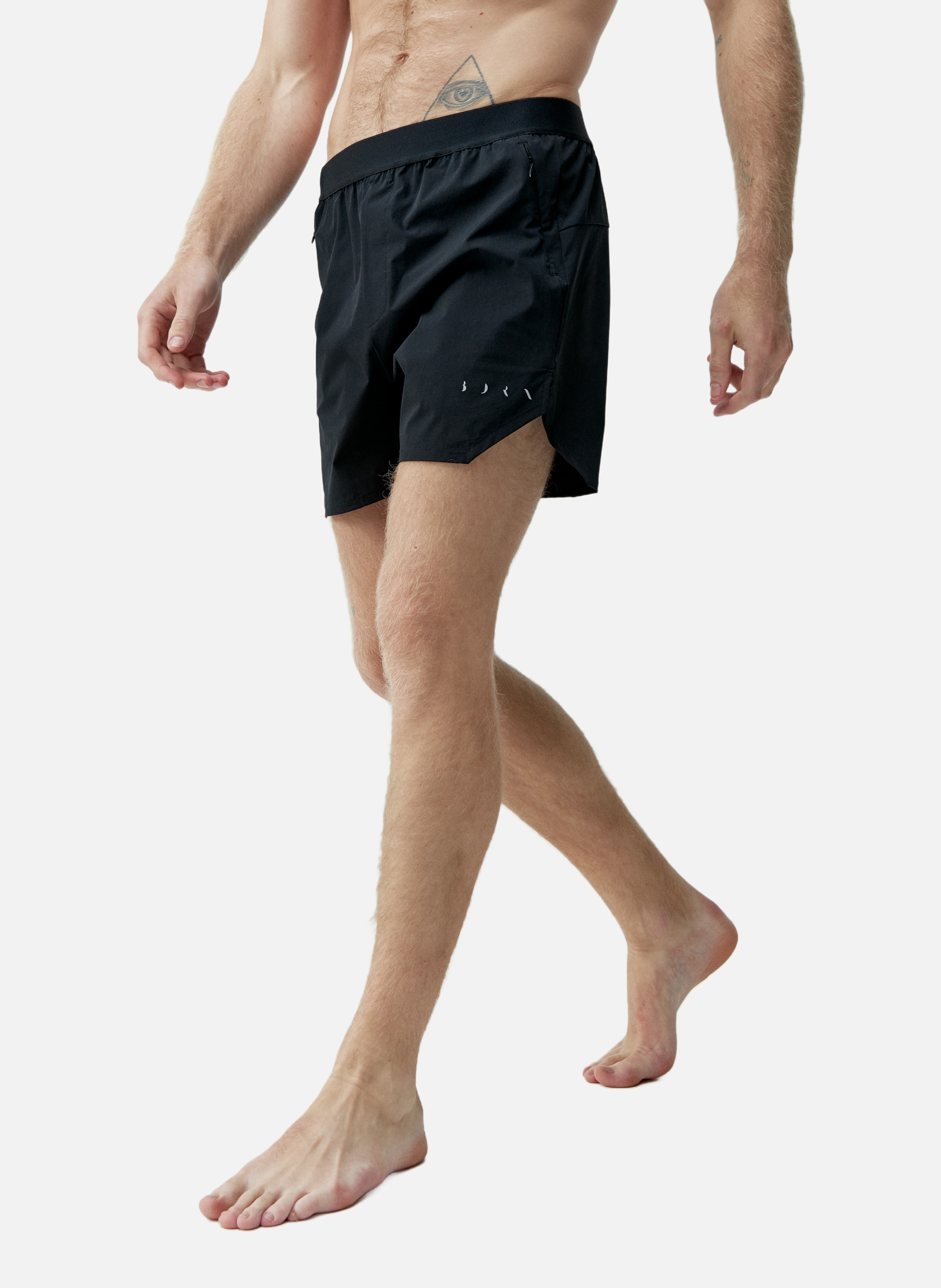 Short de sport homme training malaui BORN LIVING YOGA Noir