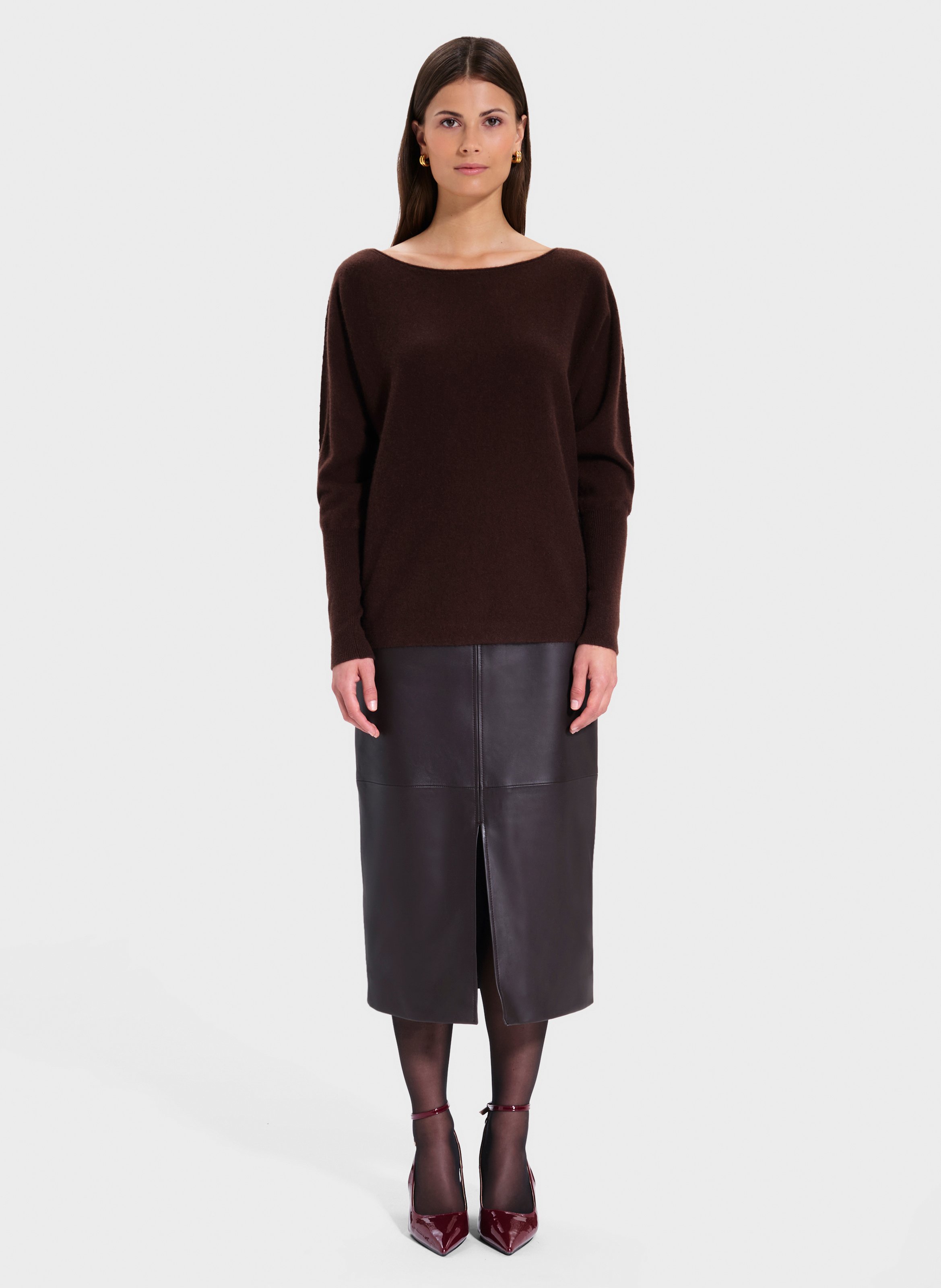 Pull  penseeboat ZAPA Marron