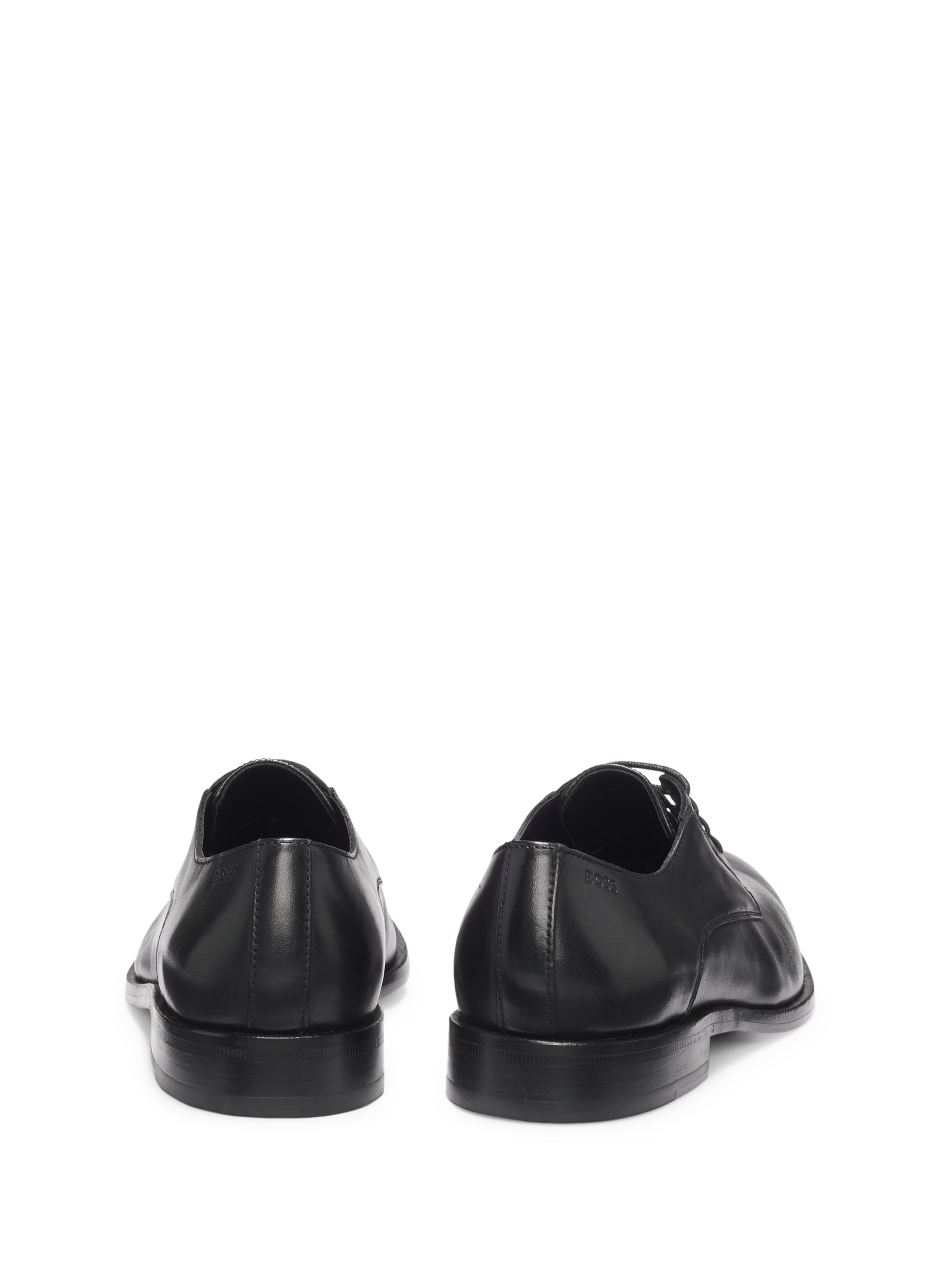 Cow leather derbies BOSS Black