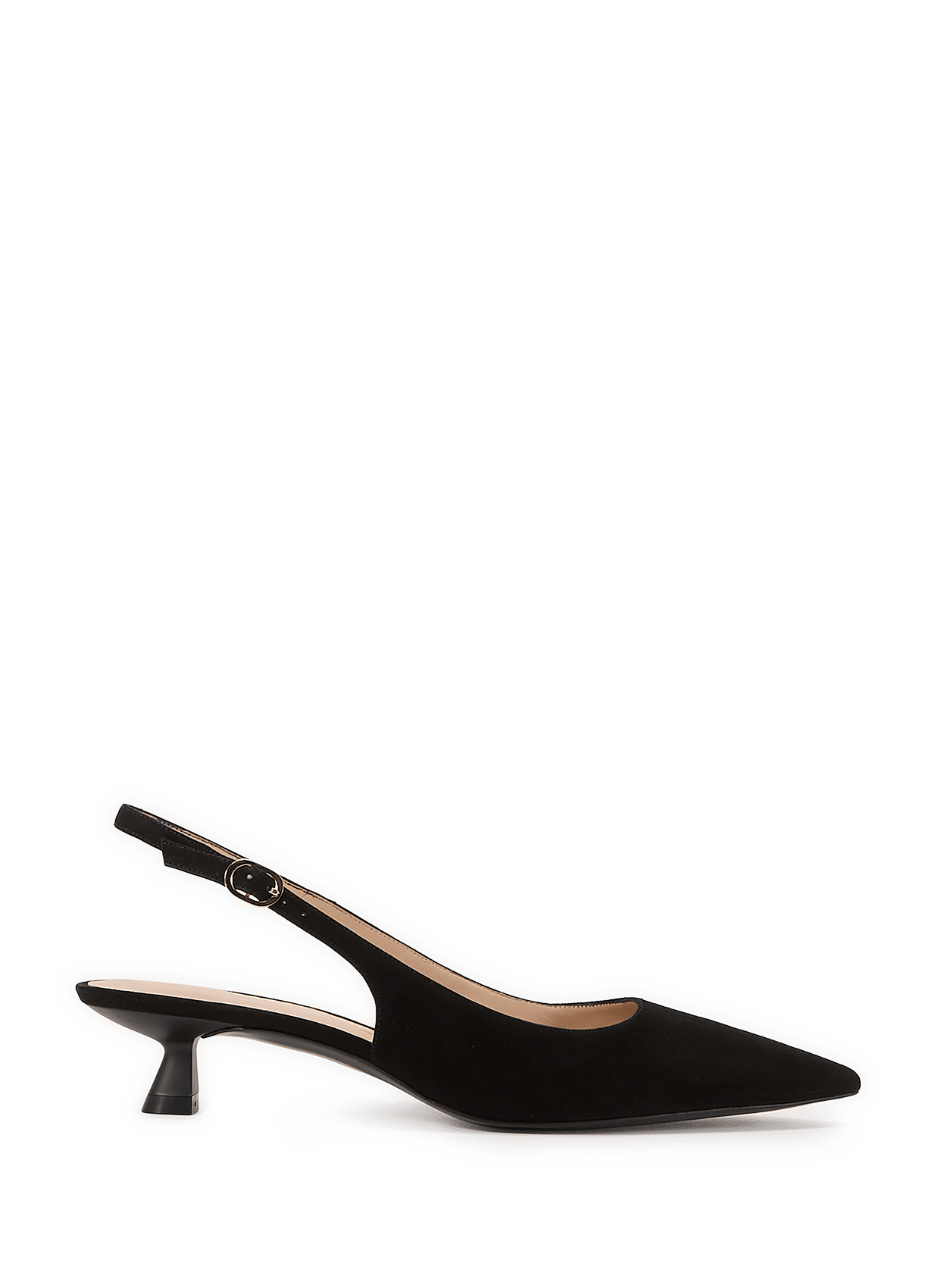 Slingback Stuart Sculpht 35 en cuir suédé STUART WEITZMAN Noir