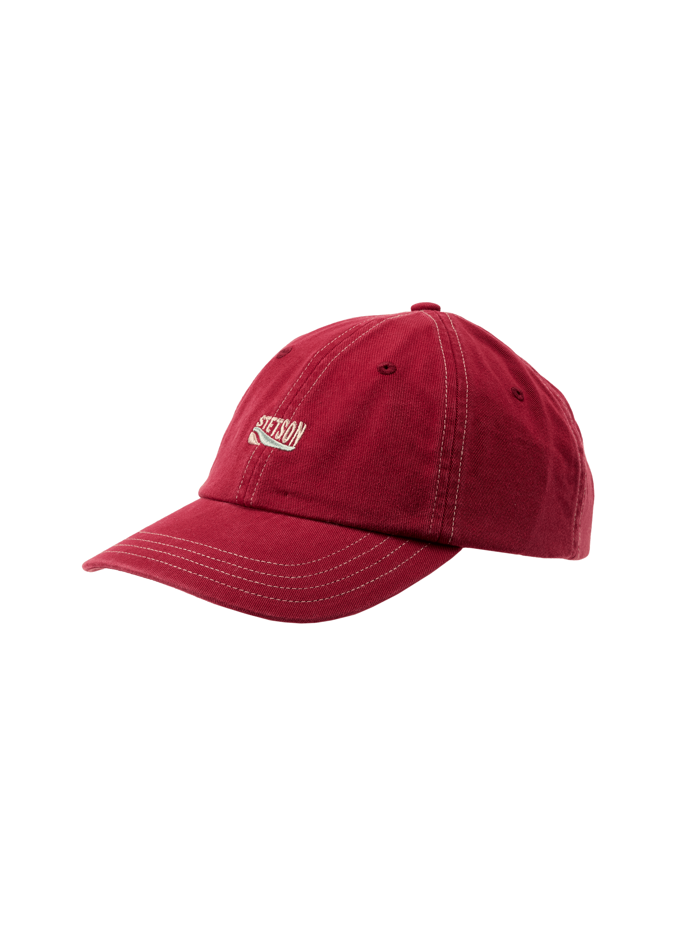 Cotton Baseball Cap STETSON Red