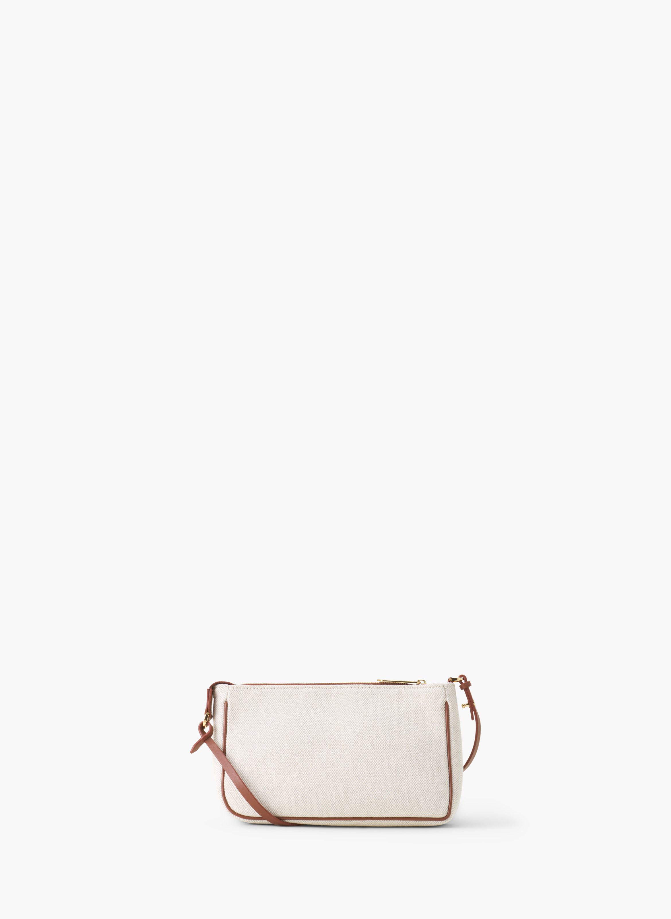 Compagnon pochette en canvas LANVIN Beige