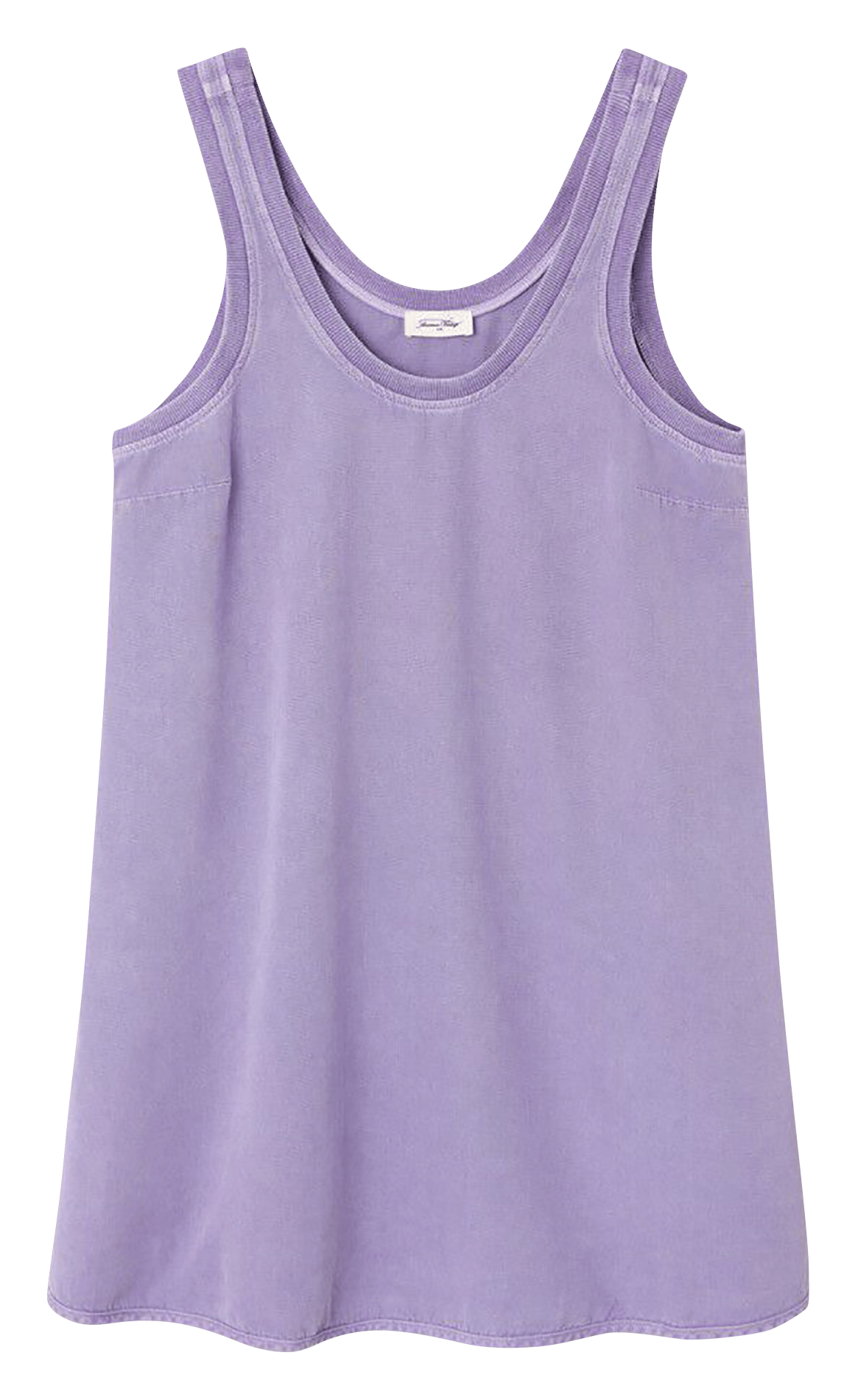 Robe courte ample unie lycaz AMERICAN VINTAGE Violet
