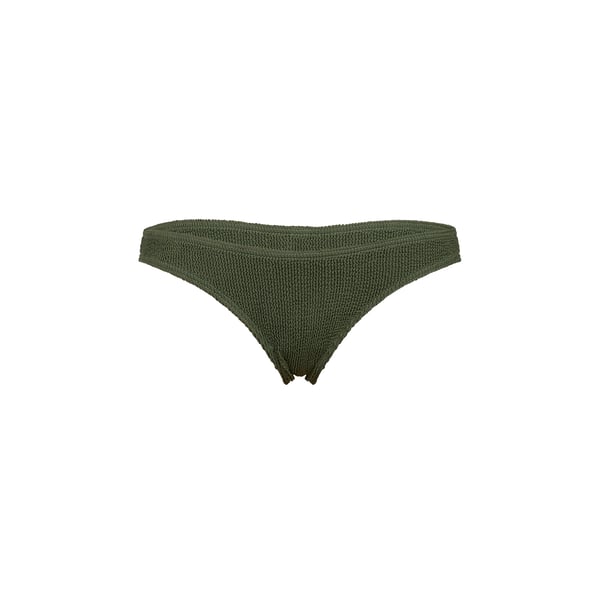 Bas de maillot de bain texturé à taille basse Bas de maillot de bain texturé à taille basse