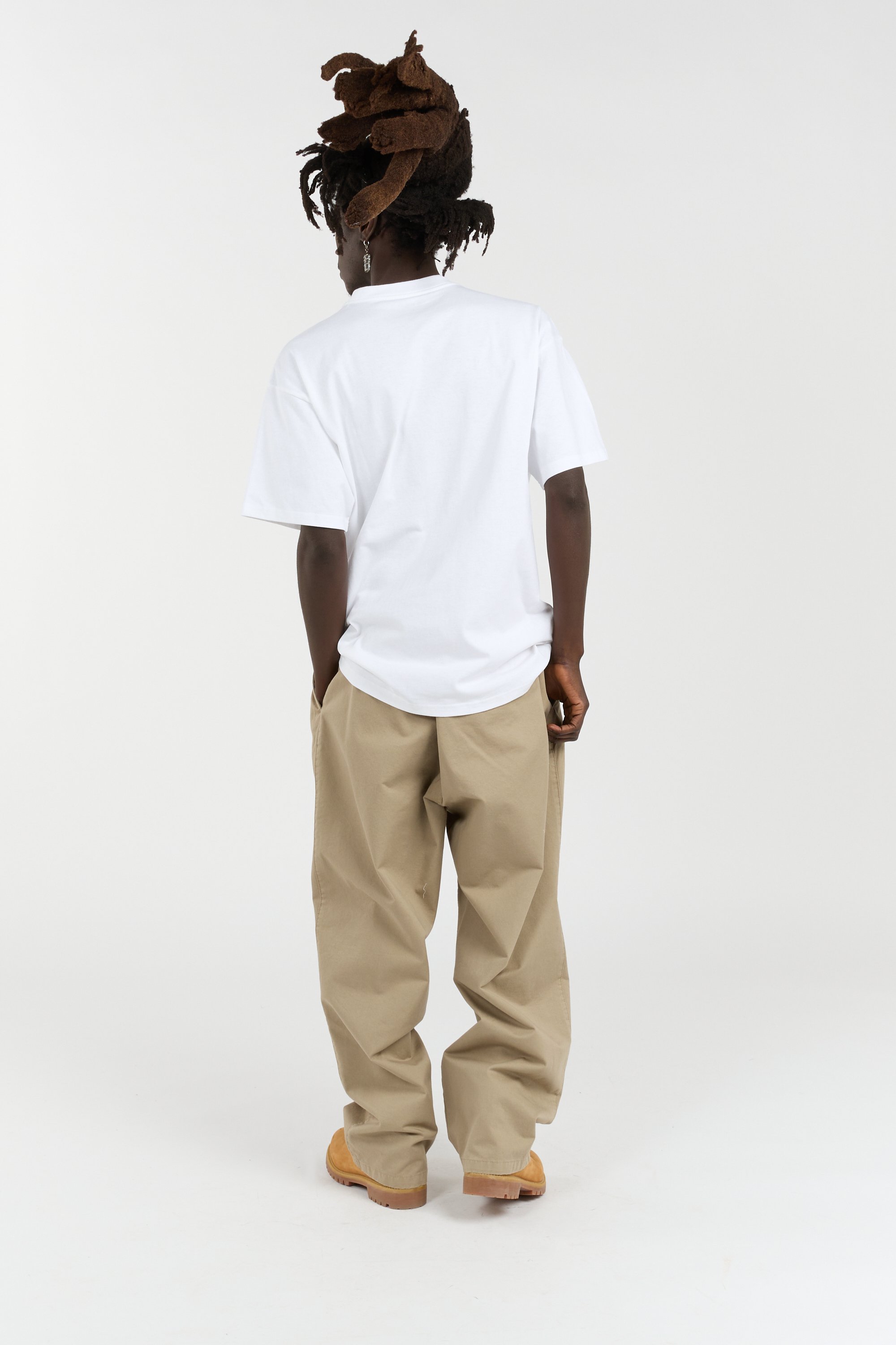 T-shirt s/s barbwire c t-shirt CARHARTT WIP Blanc