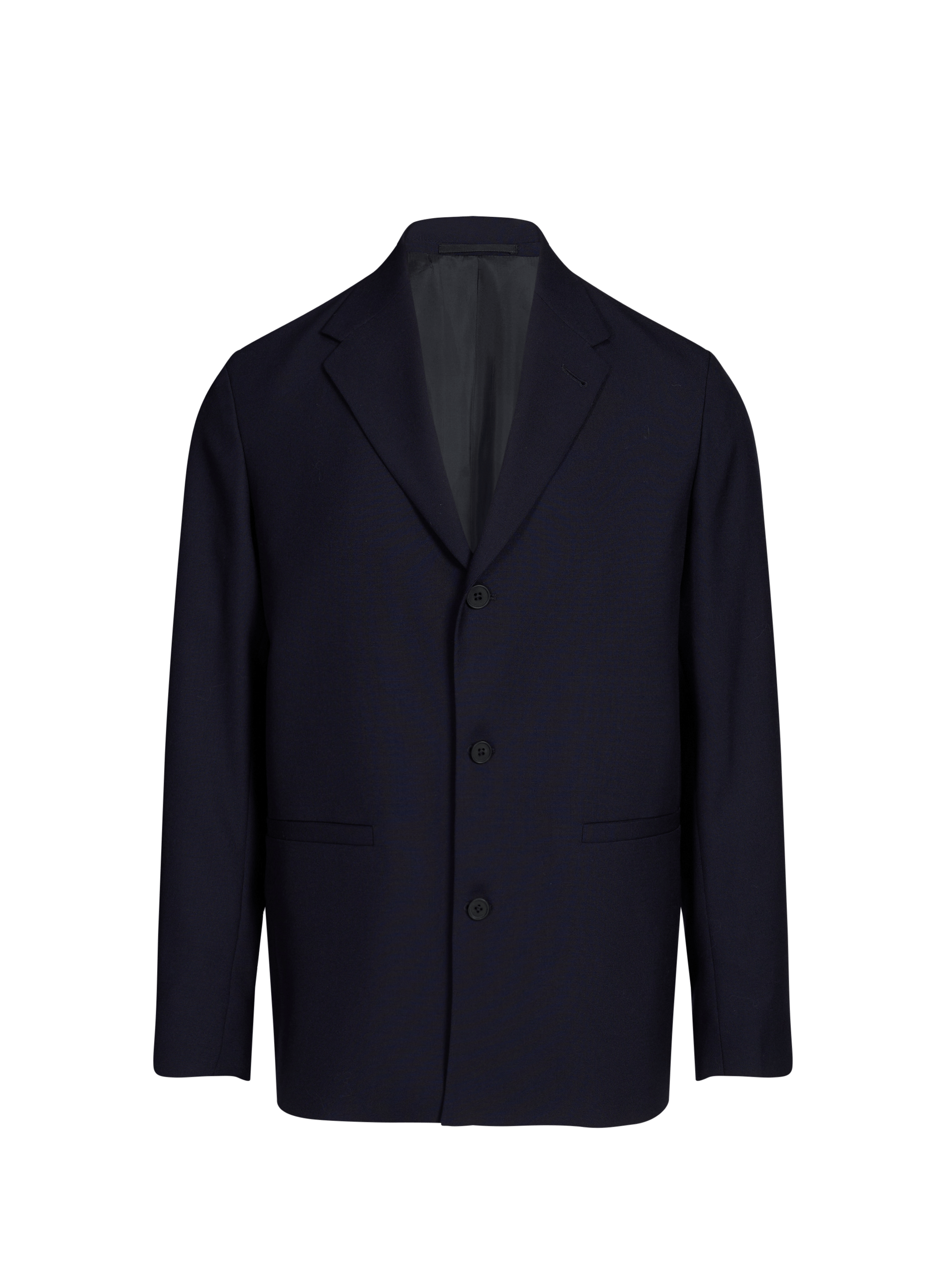 Veste de costume droite Iso en laine SAISON 1865 Bleu
