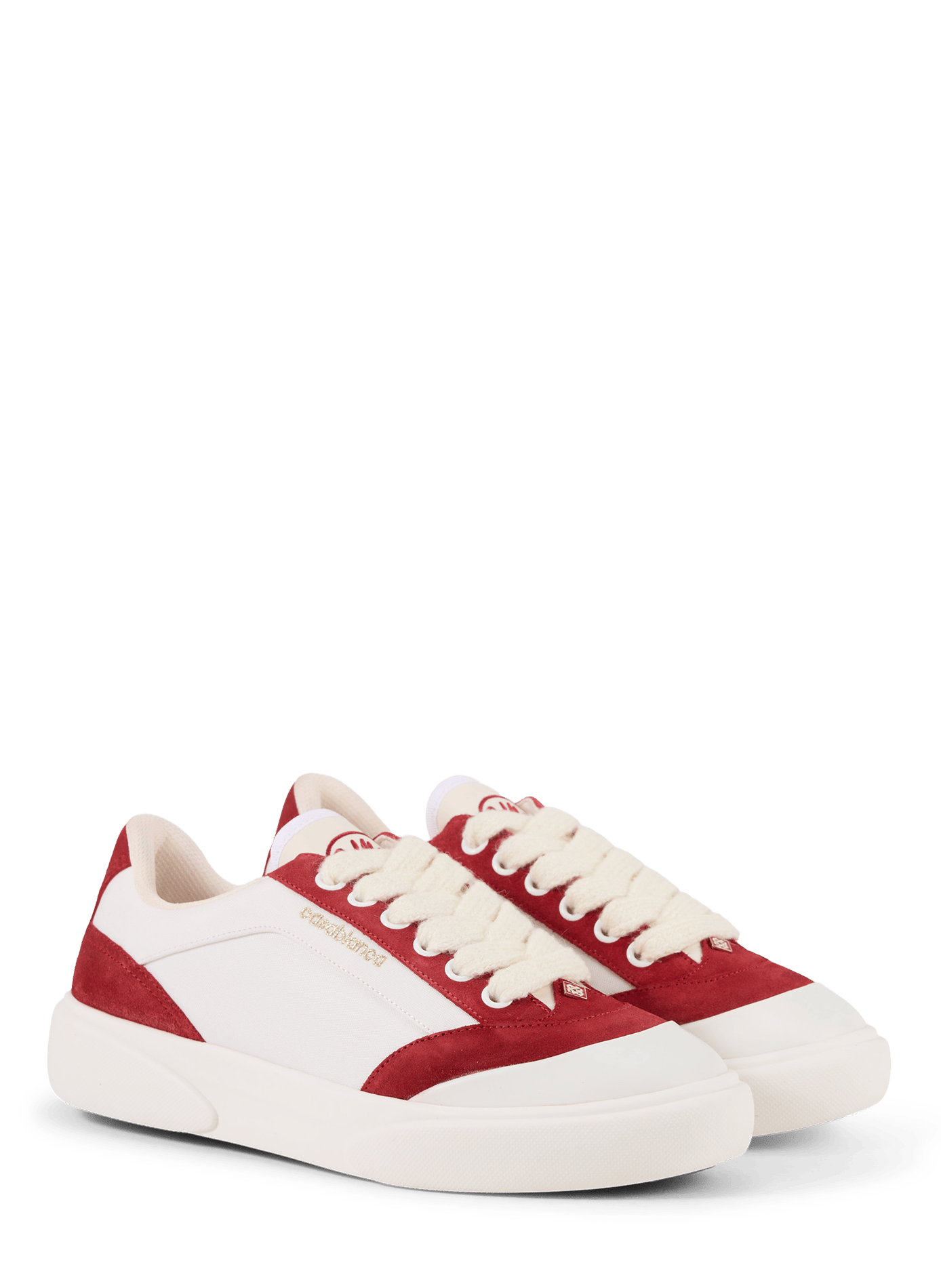Leather and cotton sneakers CASABLANCA PARIS Multicolour