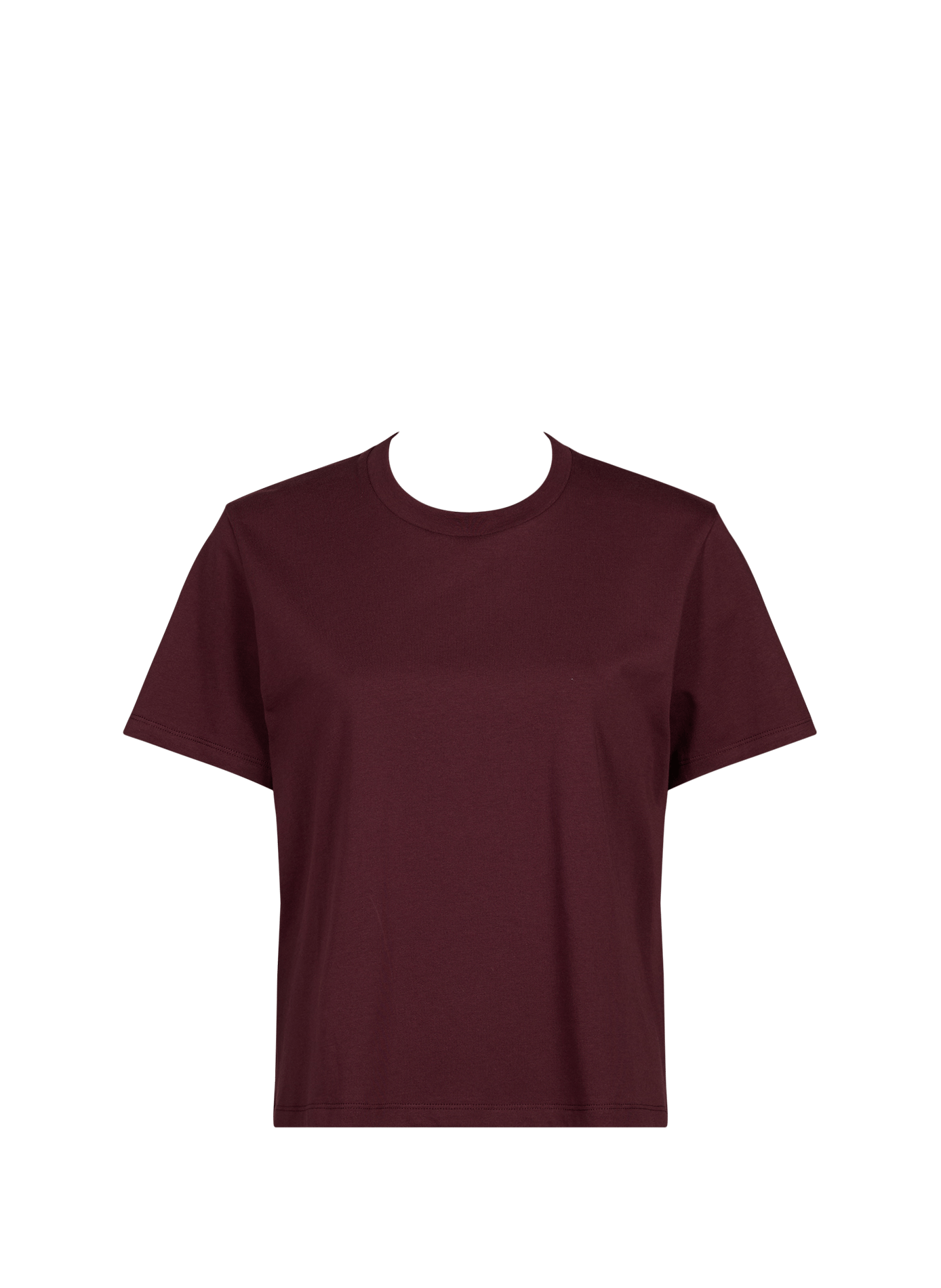 T-shirt court Acla en coton SAISON 1865 Rouge