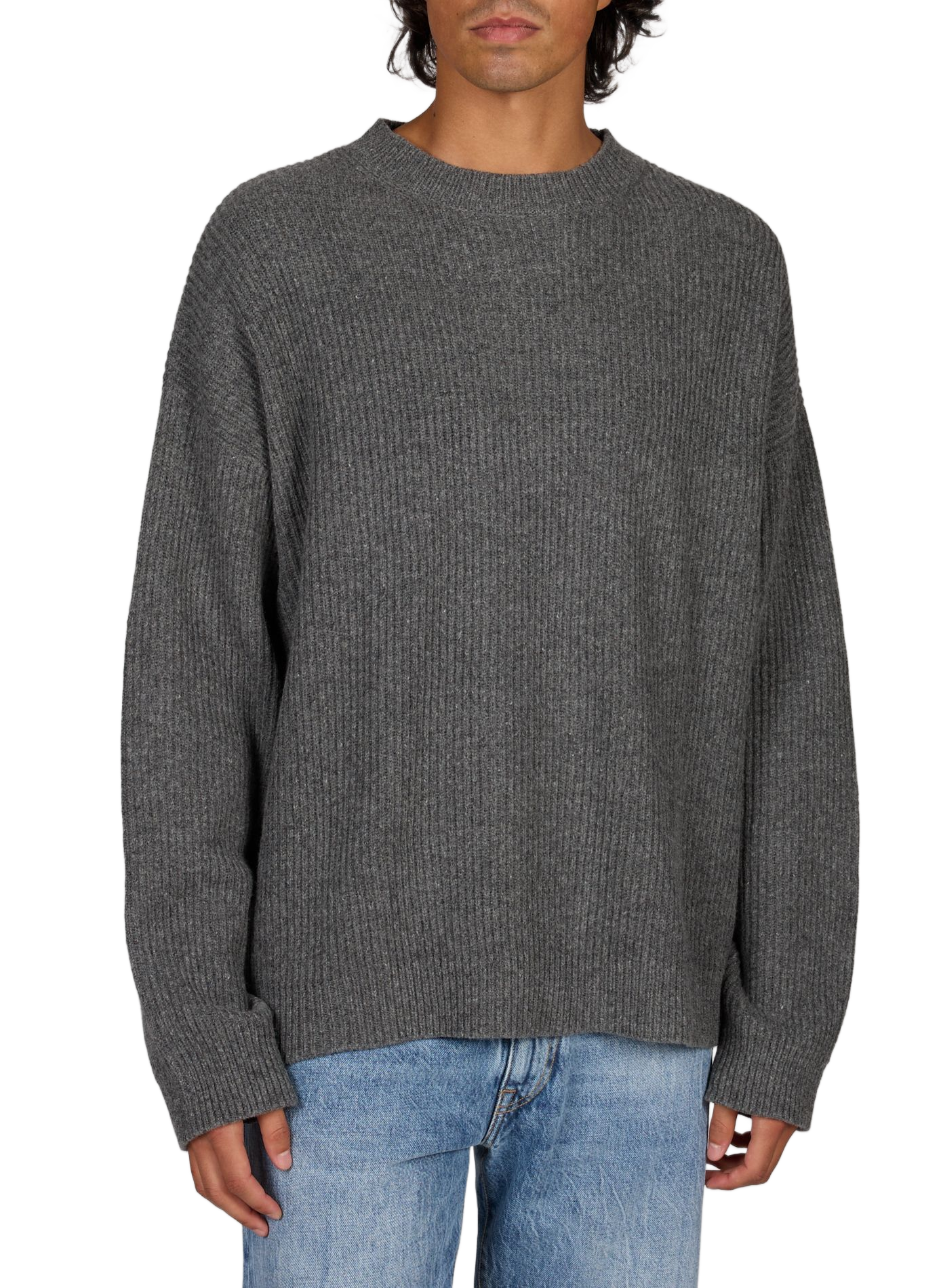 Straight wool jumper BELLEROSE Grey