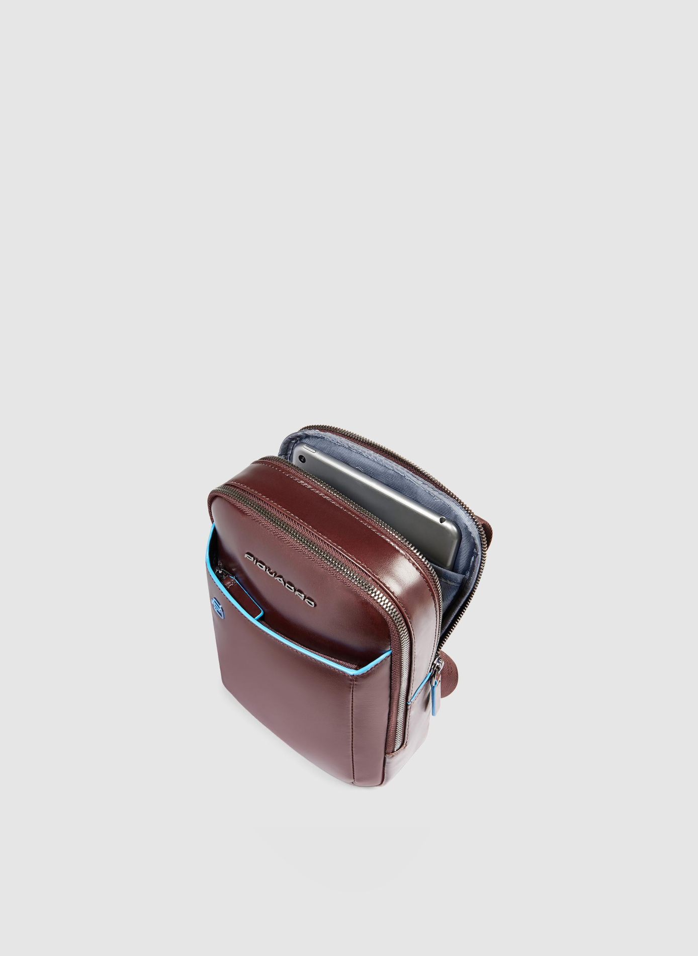 Sac bandoulière homme pour ipad® PIQUADRO Marron