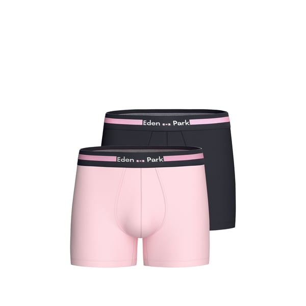 Lot de 2 boxers en jersey de coton stretch Lot de 2 boxers en jersey de coton stretch