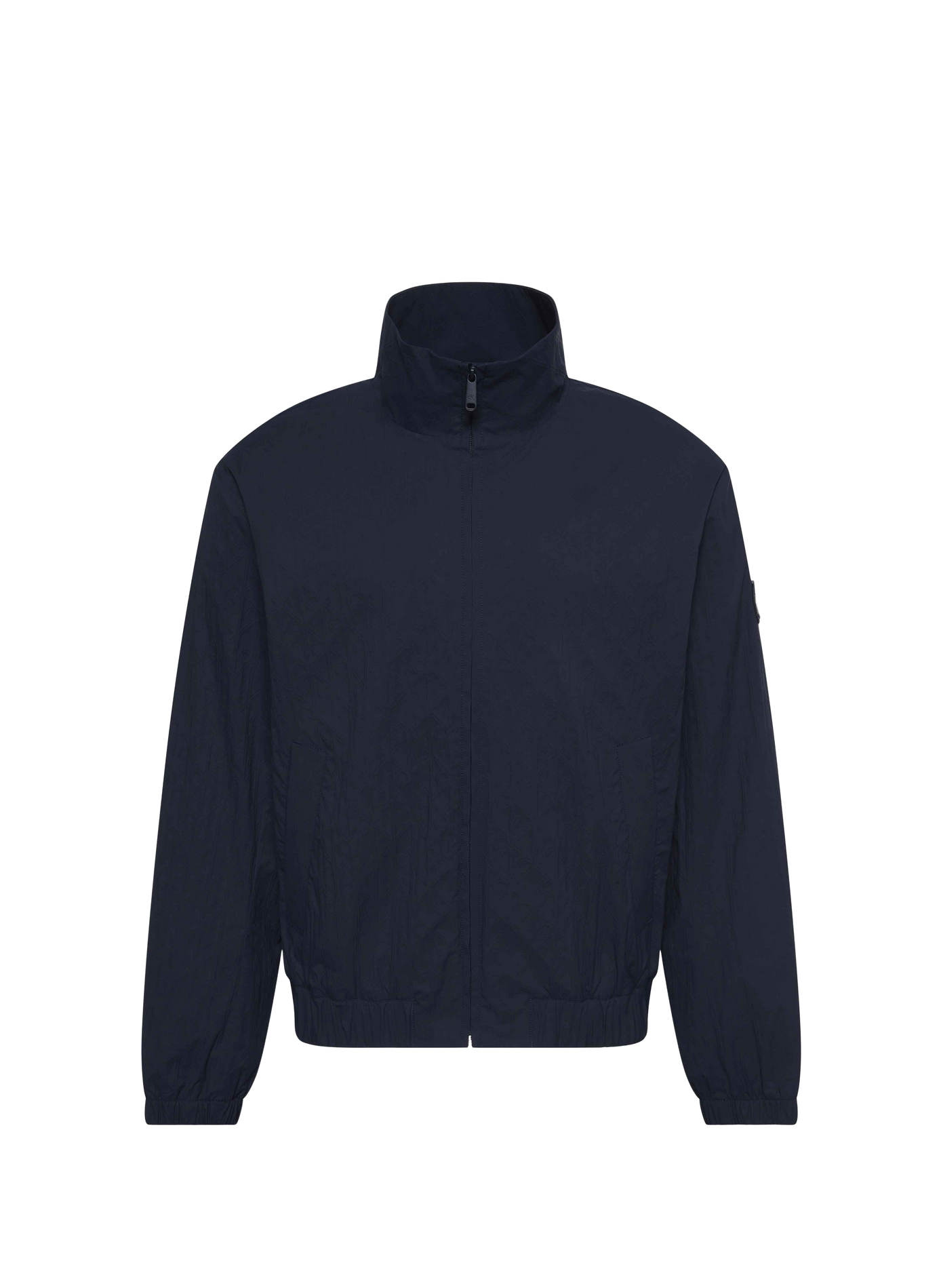 Blouson droit col montant zippé CALVIN KLEIN Bleu
