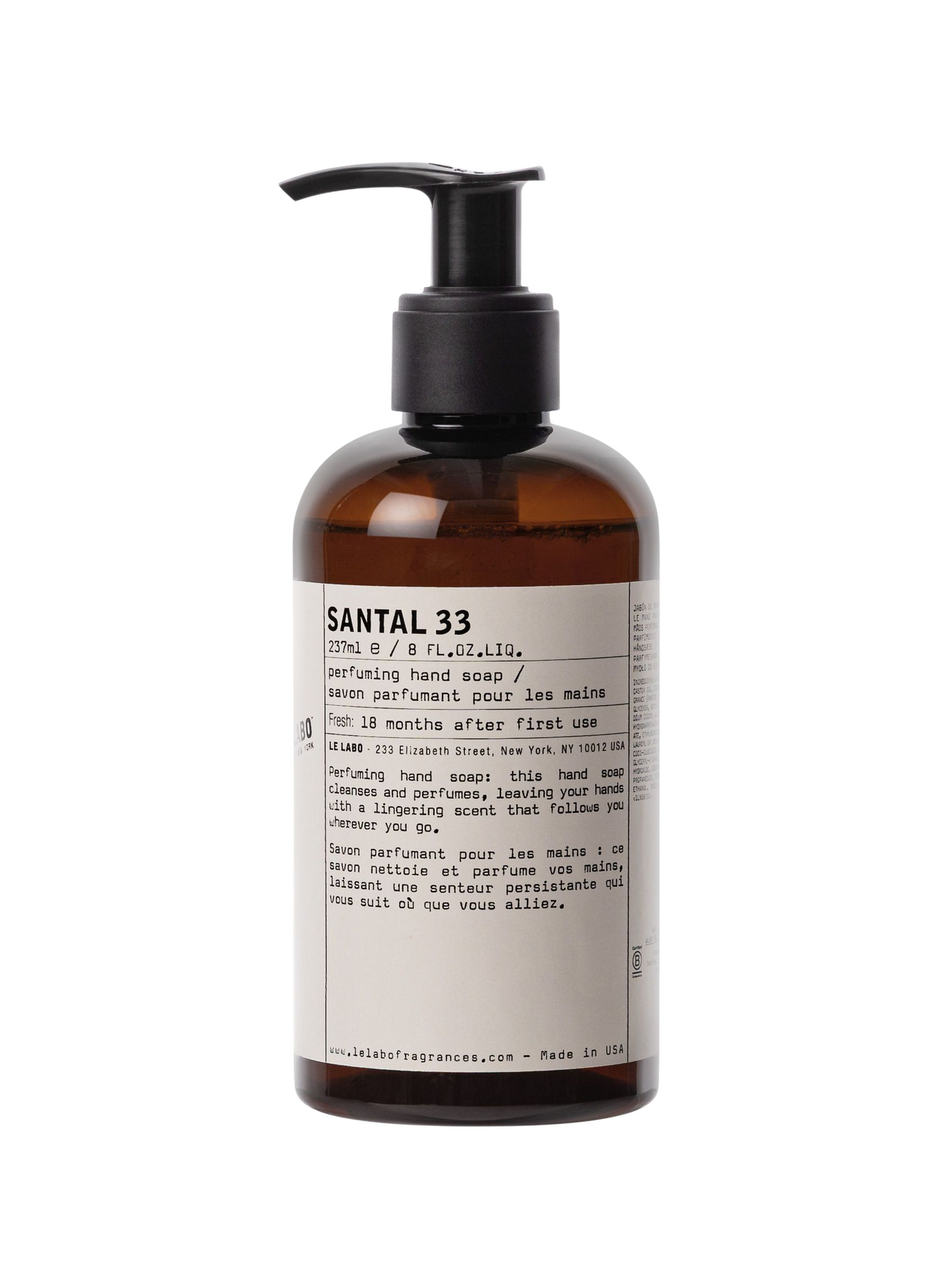 Santal 33 - Savon parfumé pour les mains LE LABO No color