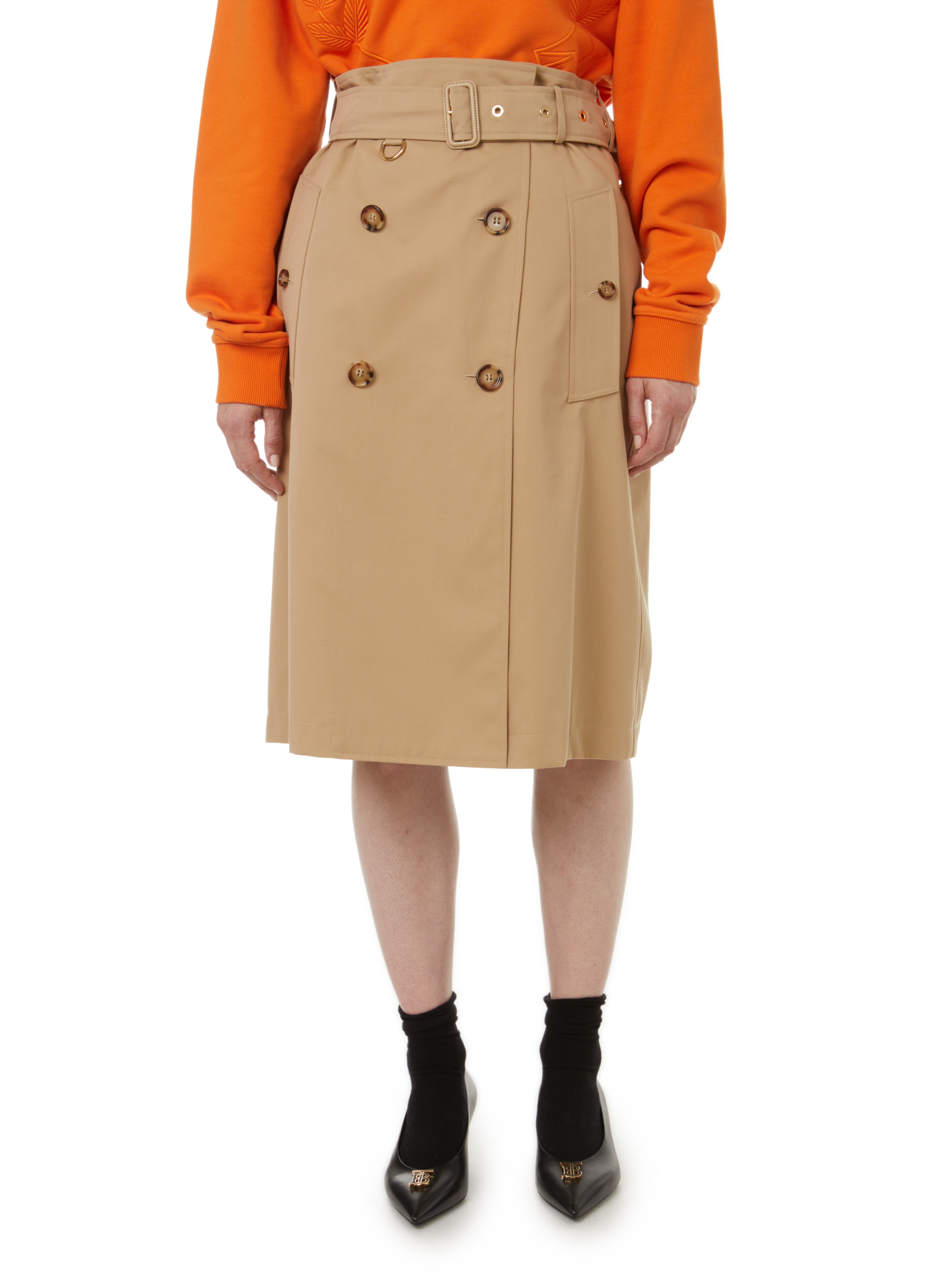 Escarpins Ezra en cuir  BURBERRY Noir