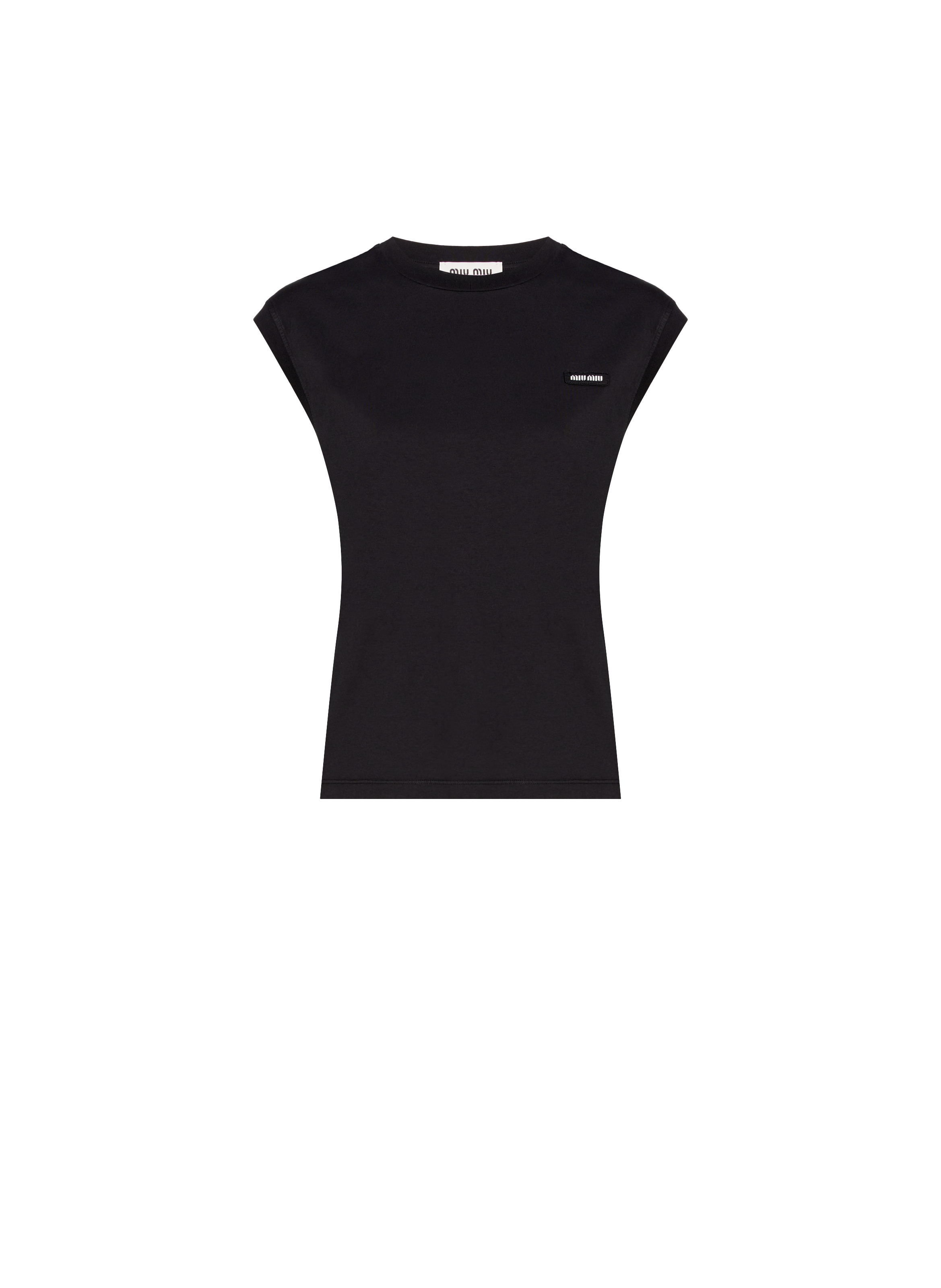 Lot de 3 t-shirt en coton MIU MIU Bleu