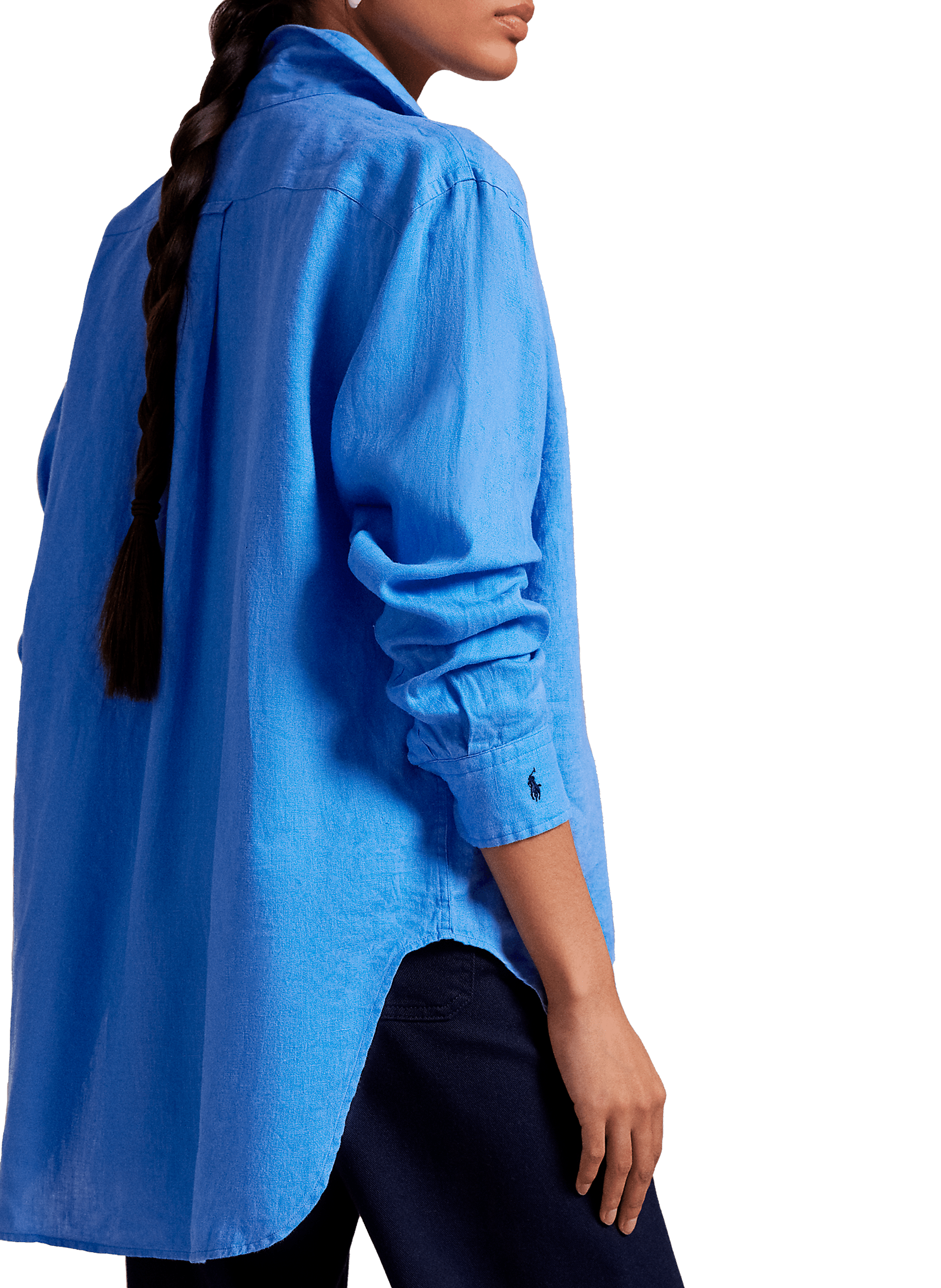 Linen shirt POLO RALPH LAUREN Blue