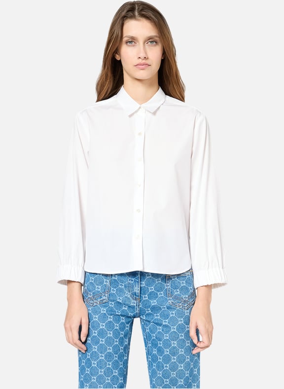 Chemise en popeline - ustina Blanc by GERARD DAREL GERARD DAREL Chemise en popeline - ustina Blanc