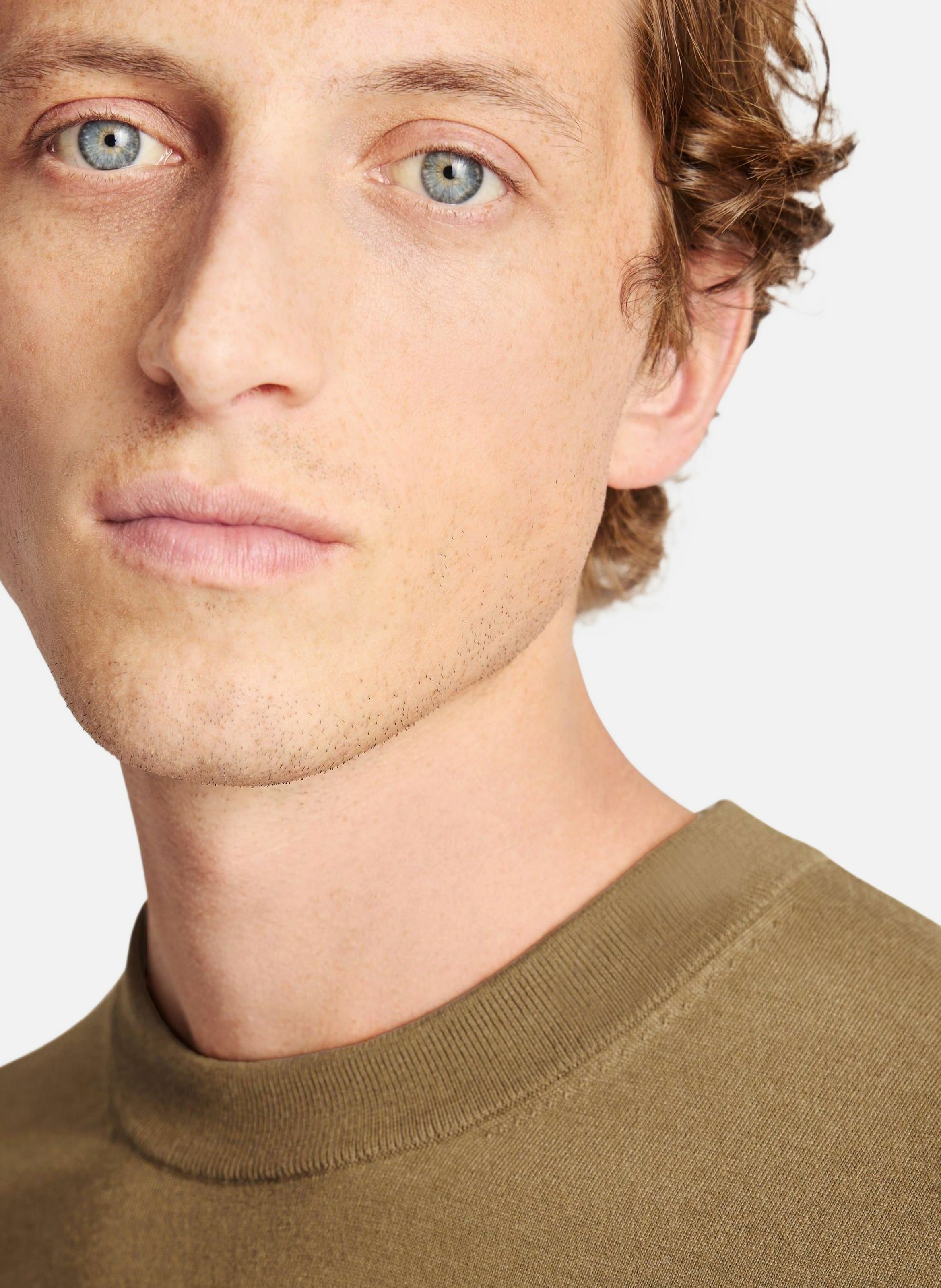 Pull ashtton col rond coupe regular FUSALP Beige