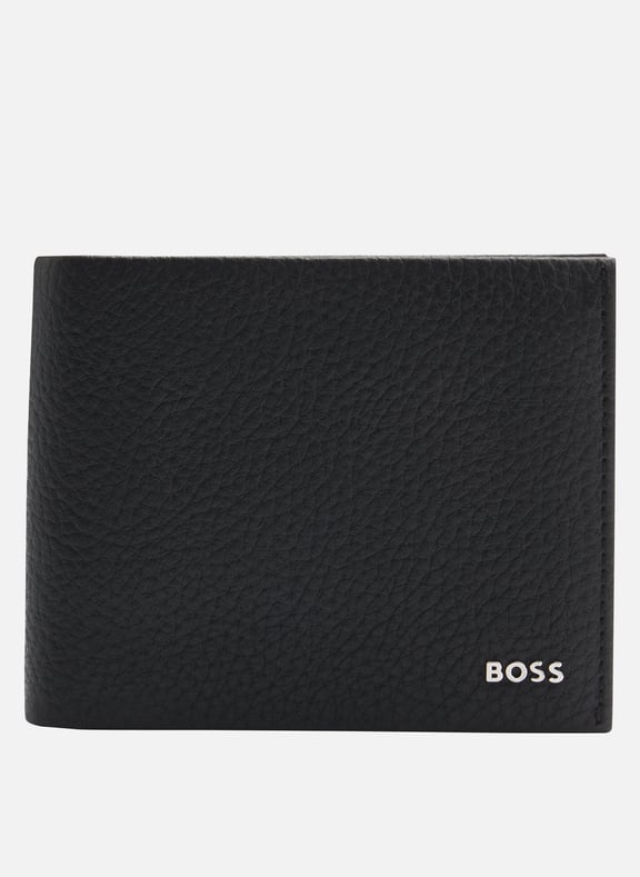 Portefeuille en cuir Noir by BOSS BOSS Portefeuille en cuir Noir
