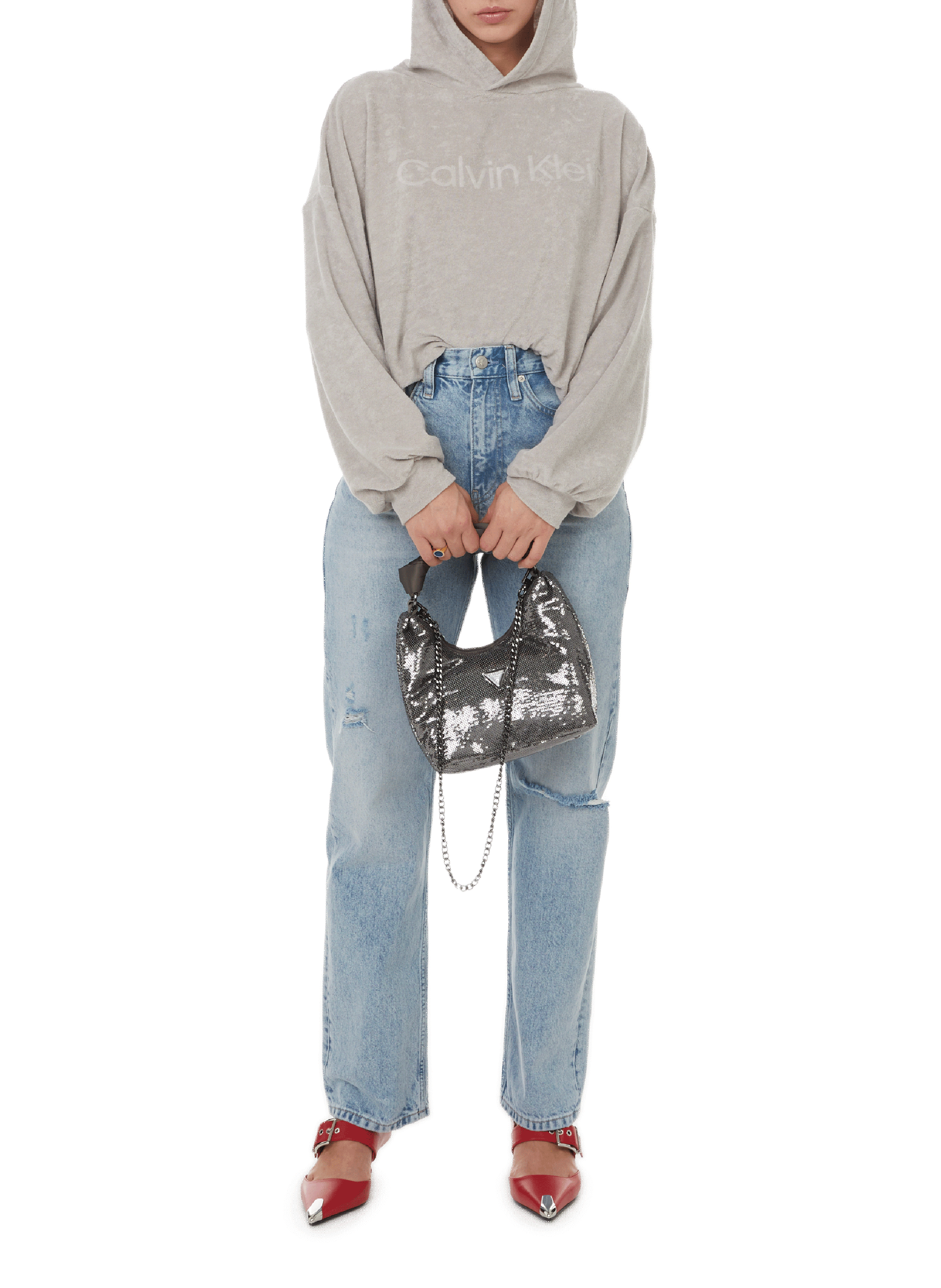 Leather heels ALEXANDER MCQUEEN Red