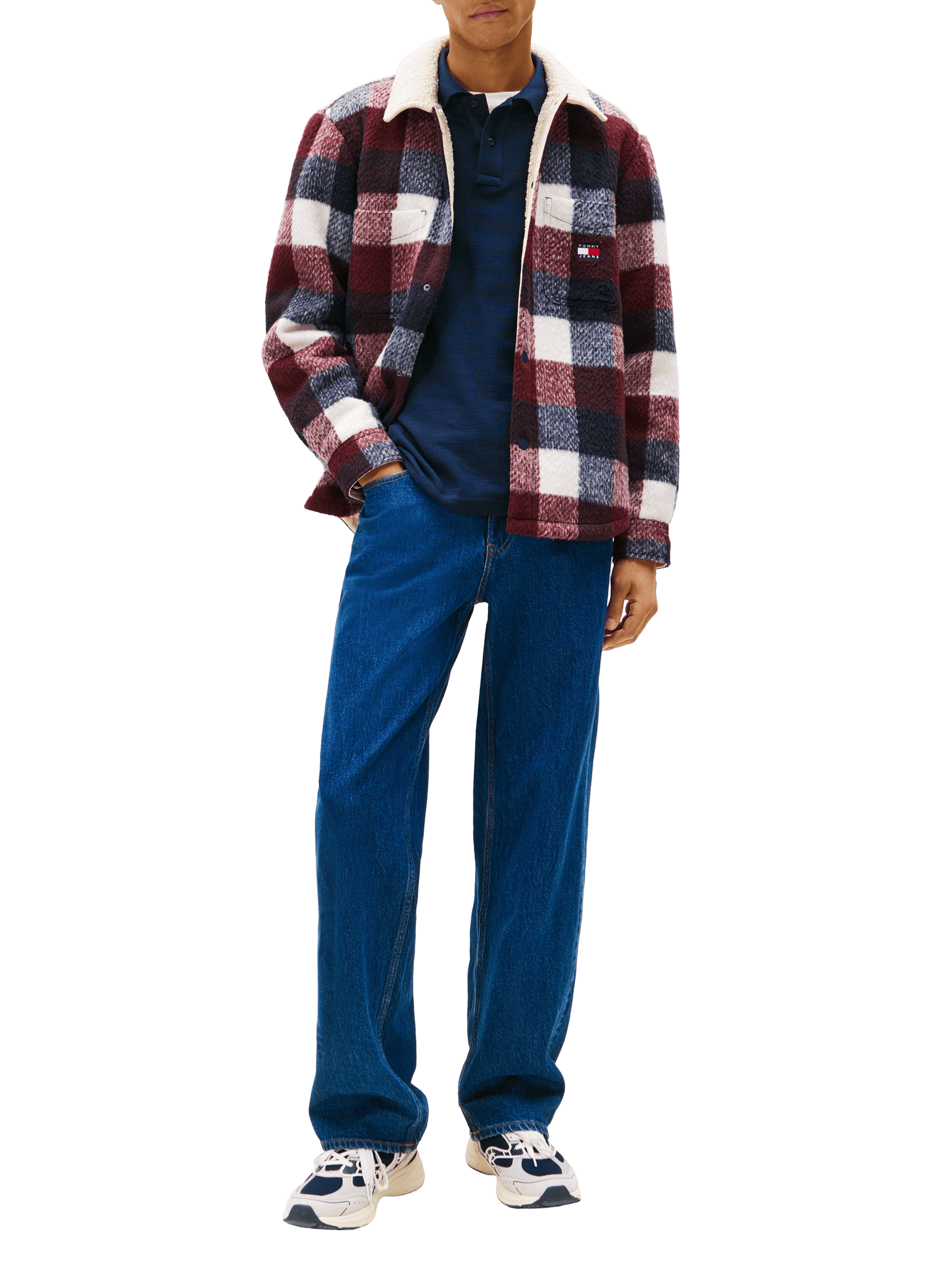 Check overshirt TOMMY HILFIGER Multicolour