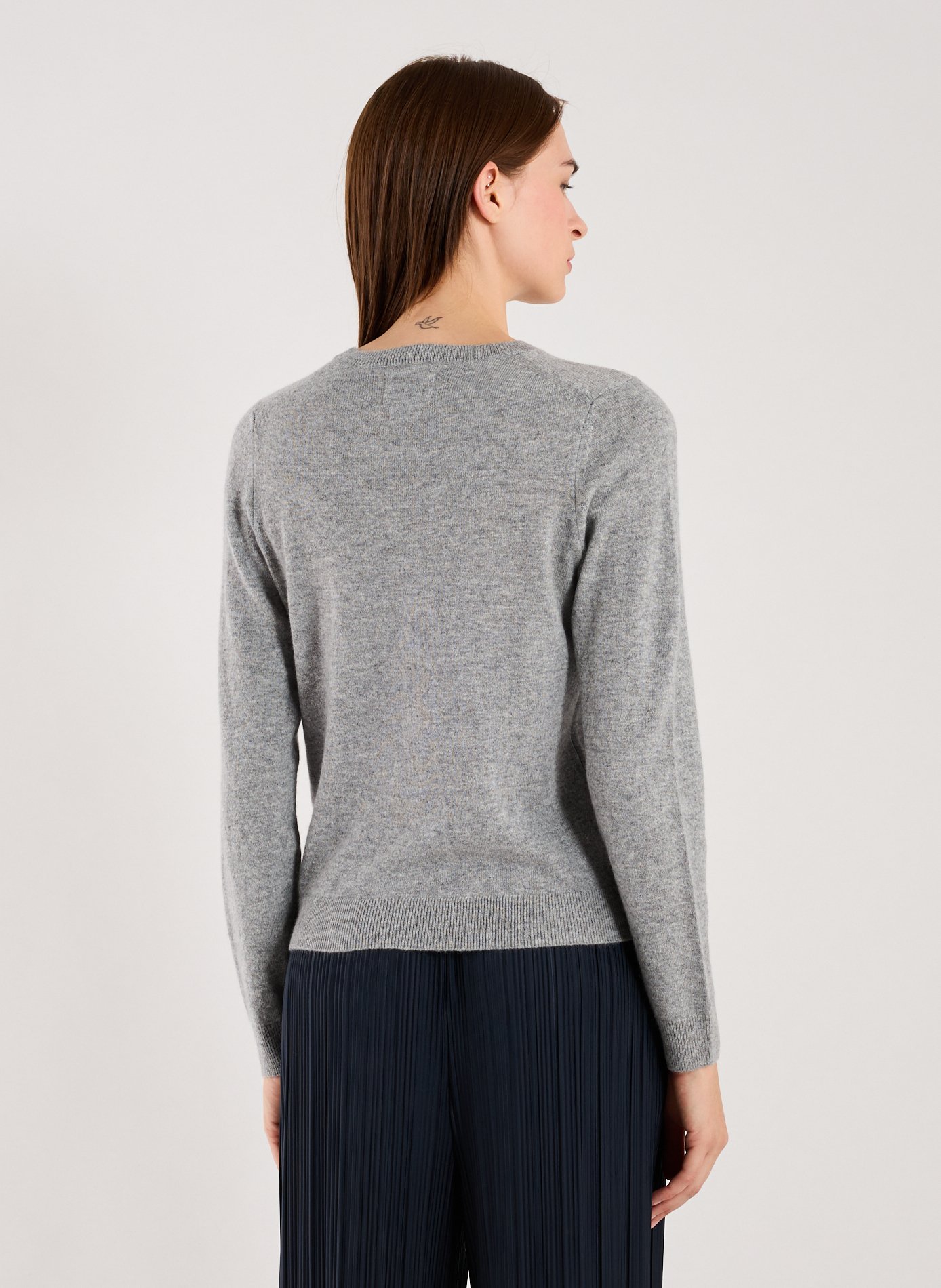 Pull en cachemire  AU PRINTEMPS PARIS Gris