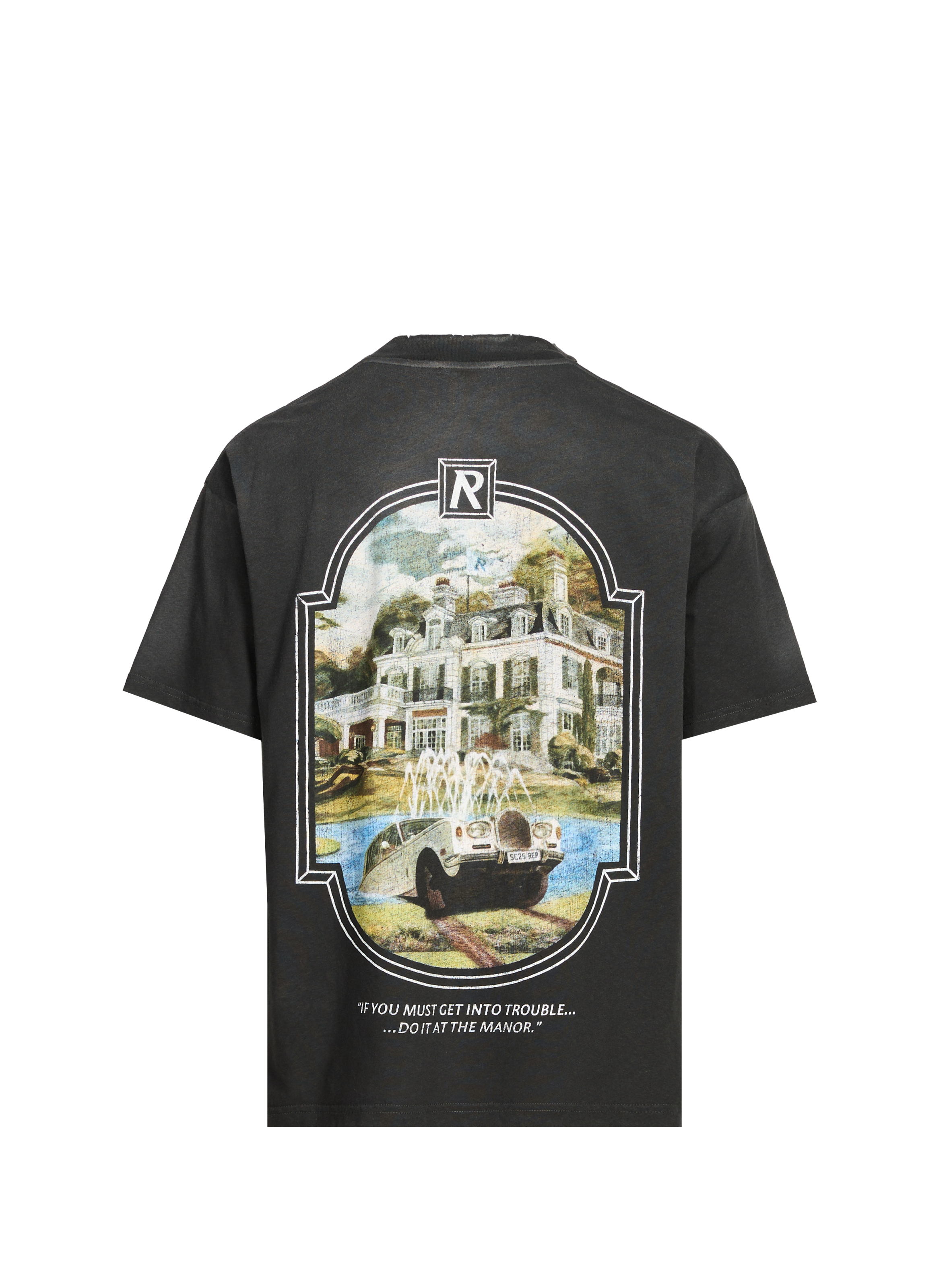 Loose cotton T-shirt REPRESENT Black