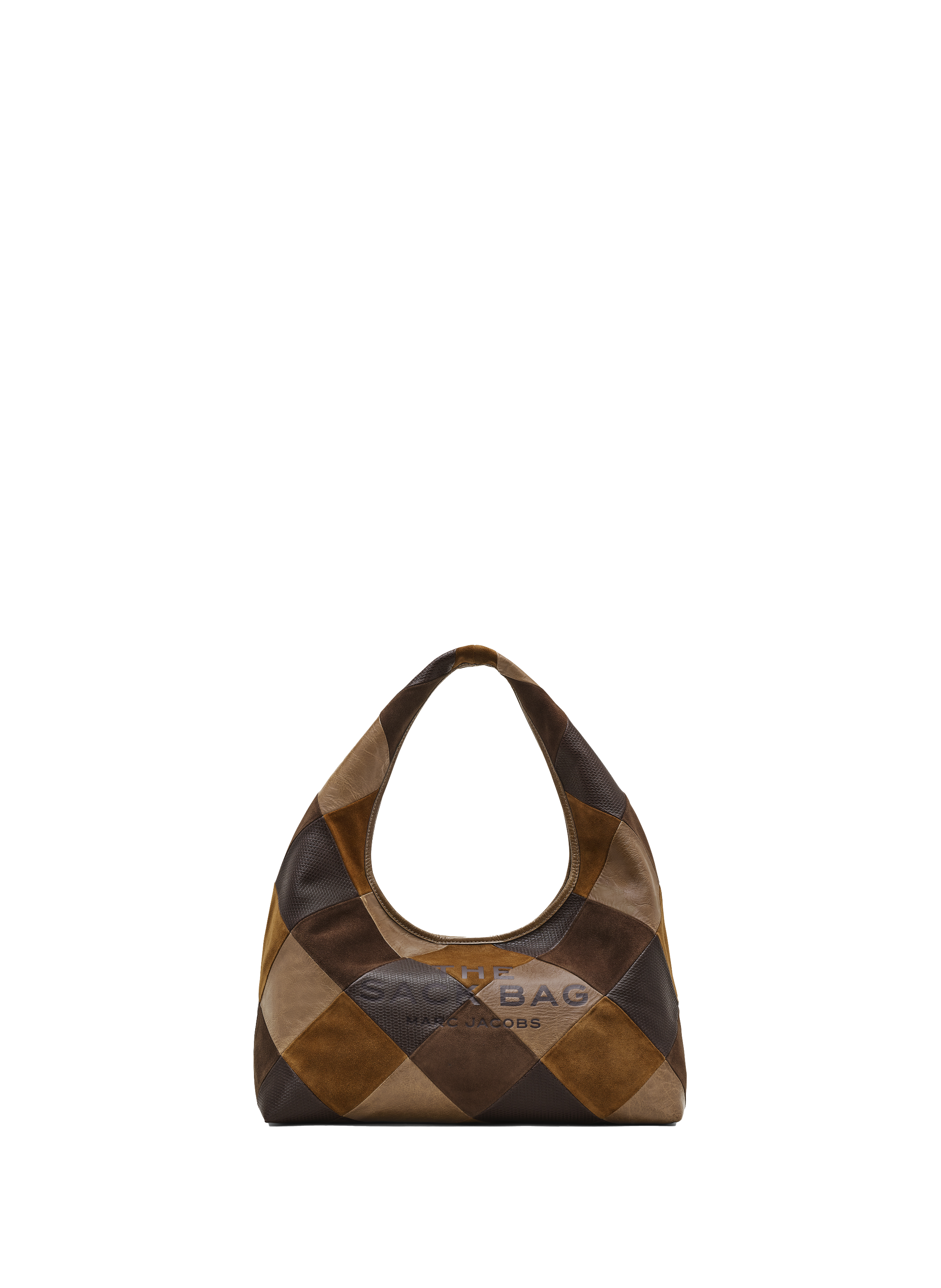 MARC JACOBS The Patchwork leather handbag Brown