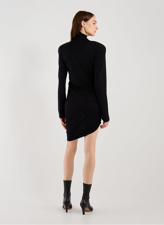 Robe midi Spallina | Noir by JACQUEMUS Robe midi Spallina Noir