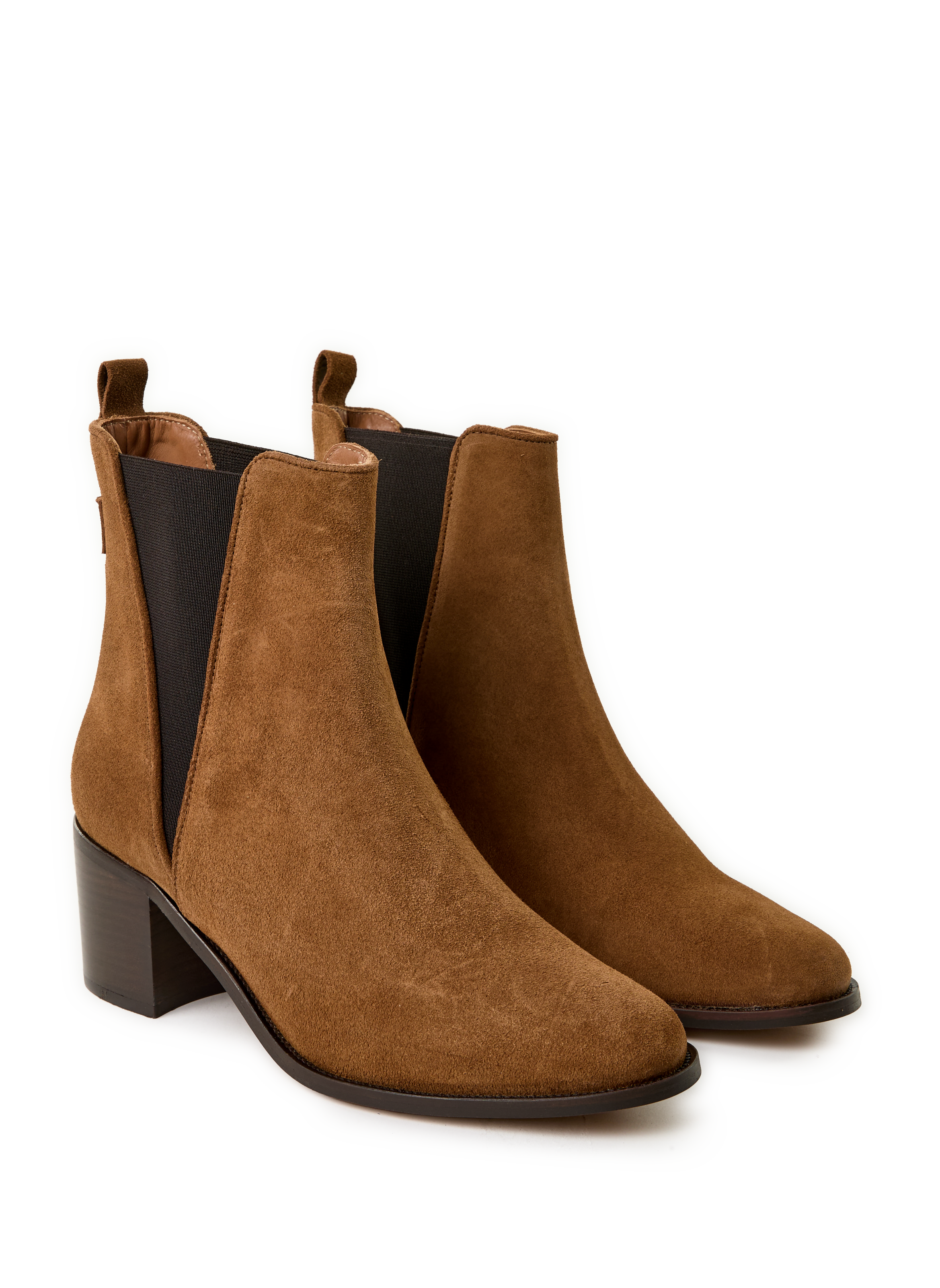 Bottines Esme en cuir MAISON TOUFET Marron