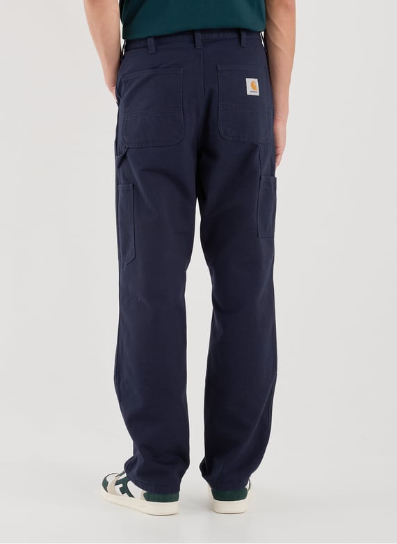 Solid straight cotton pants | Blue by CARHARTT WIP Solid straight cotton pants Blue