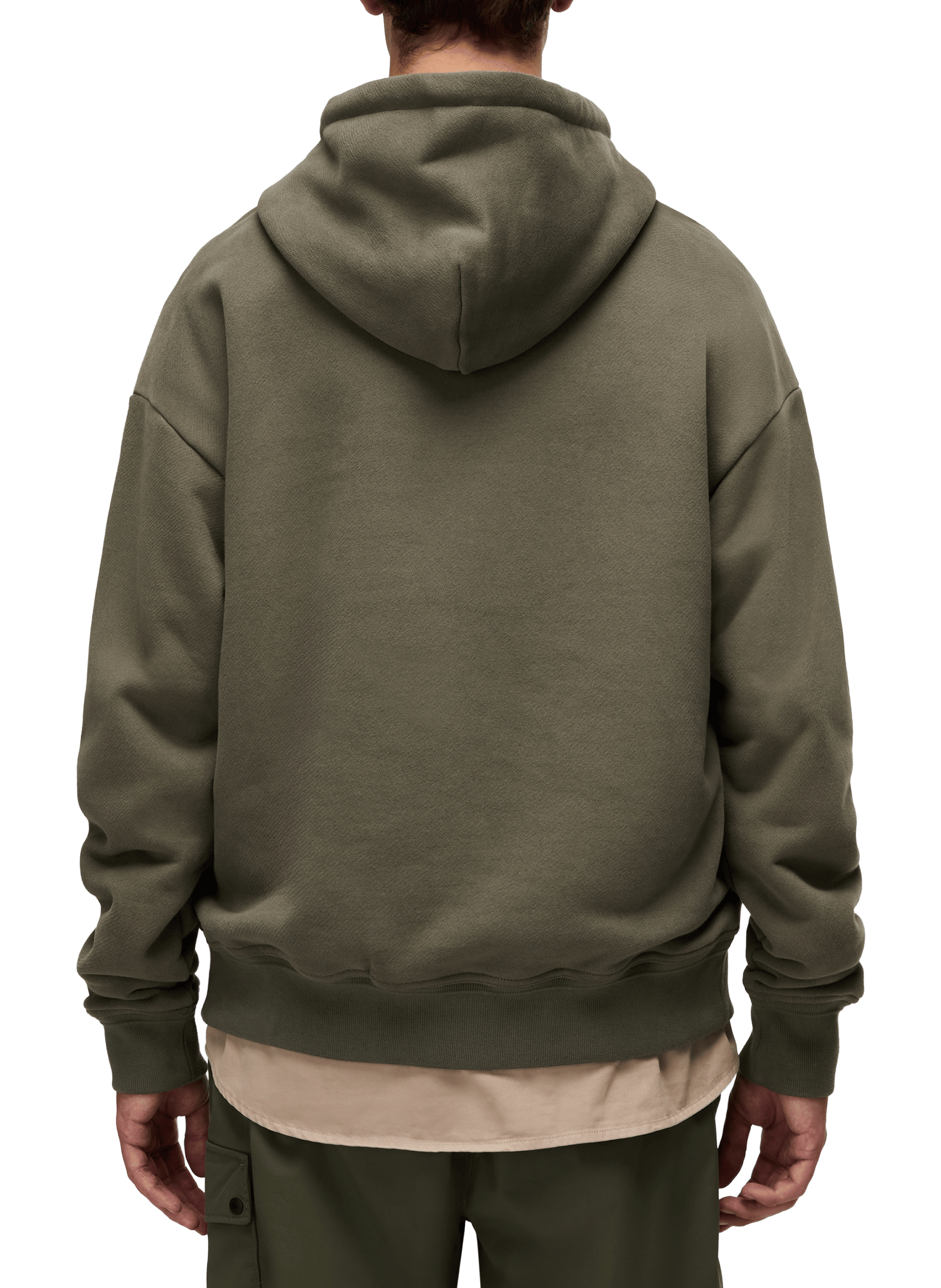 Cotton hoodie NAPAPIJRI Green