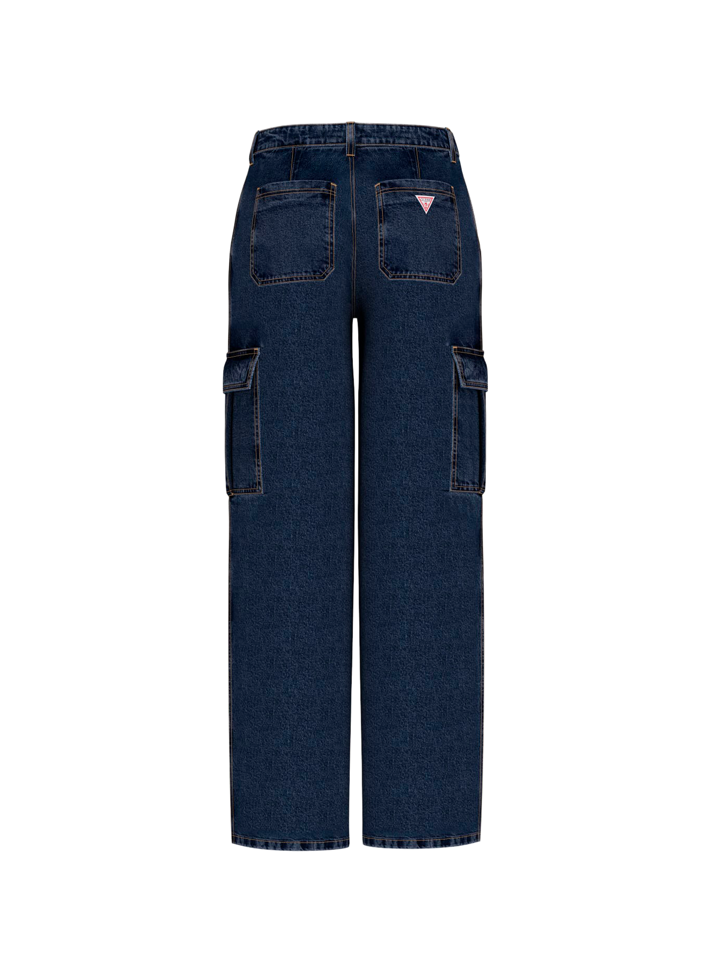 Jean large G10 cargo Bleu