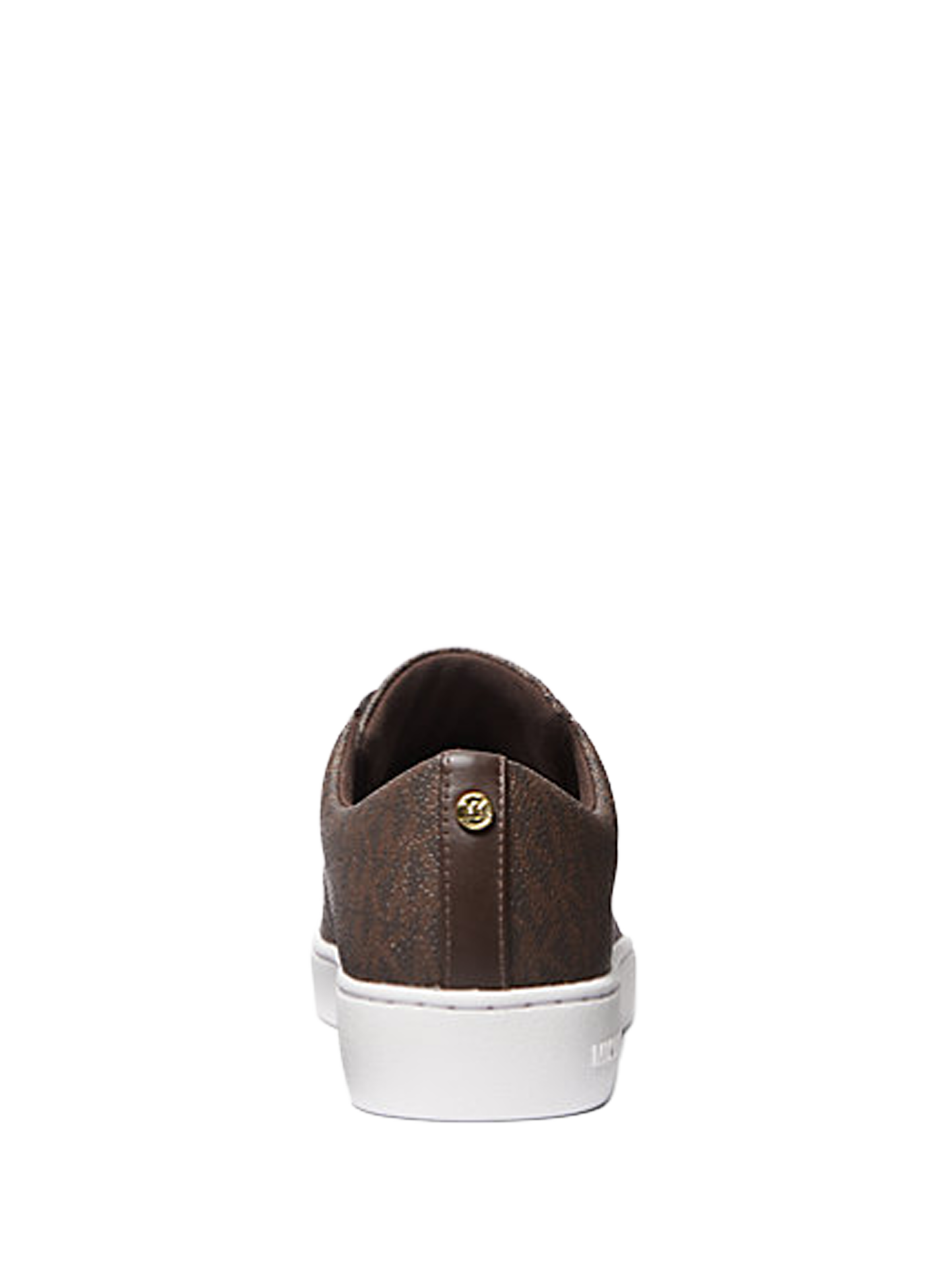 Monogram print sneakers MICHAEL KORS Brown