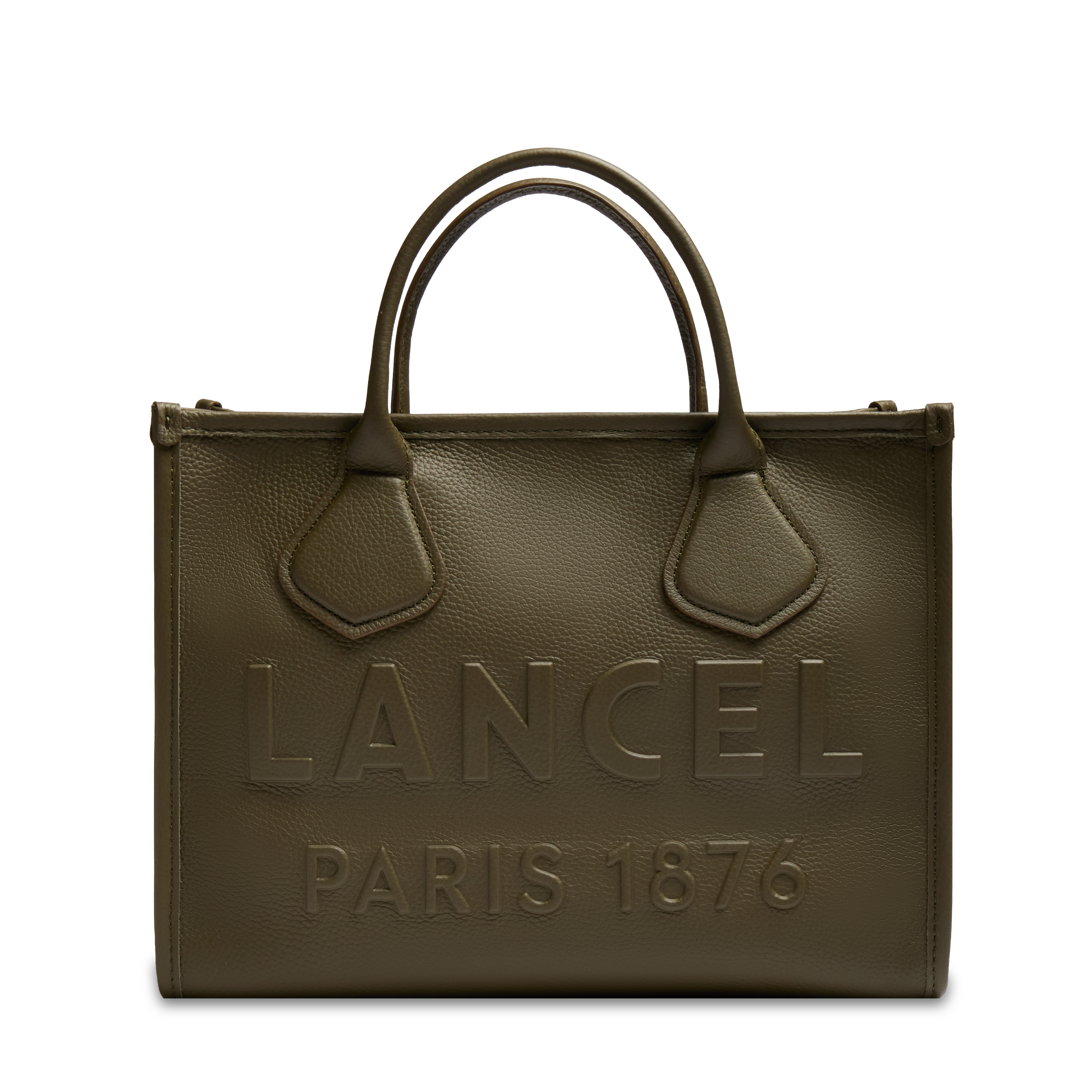 Cabas zippé m - jour de lancel LANCEL Vert