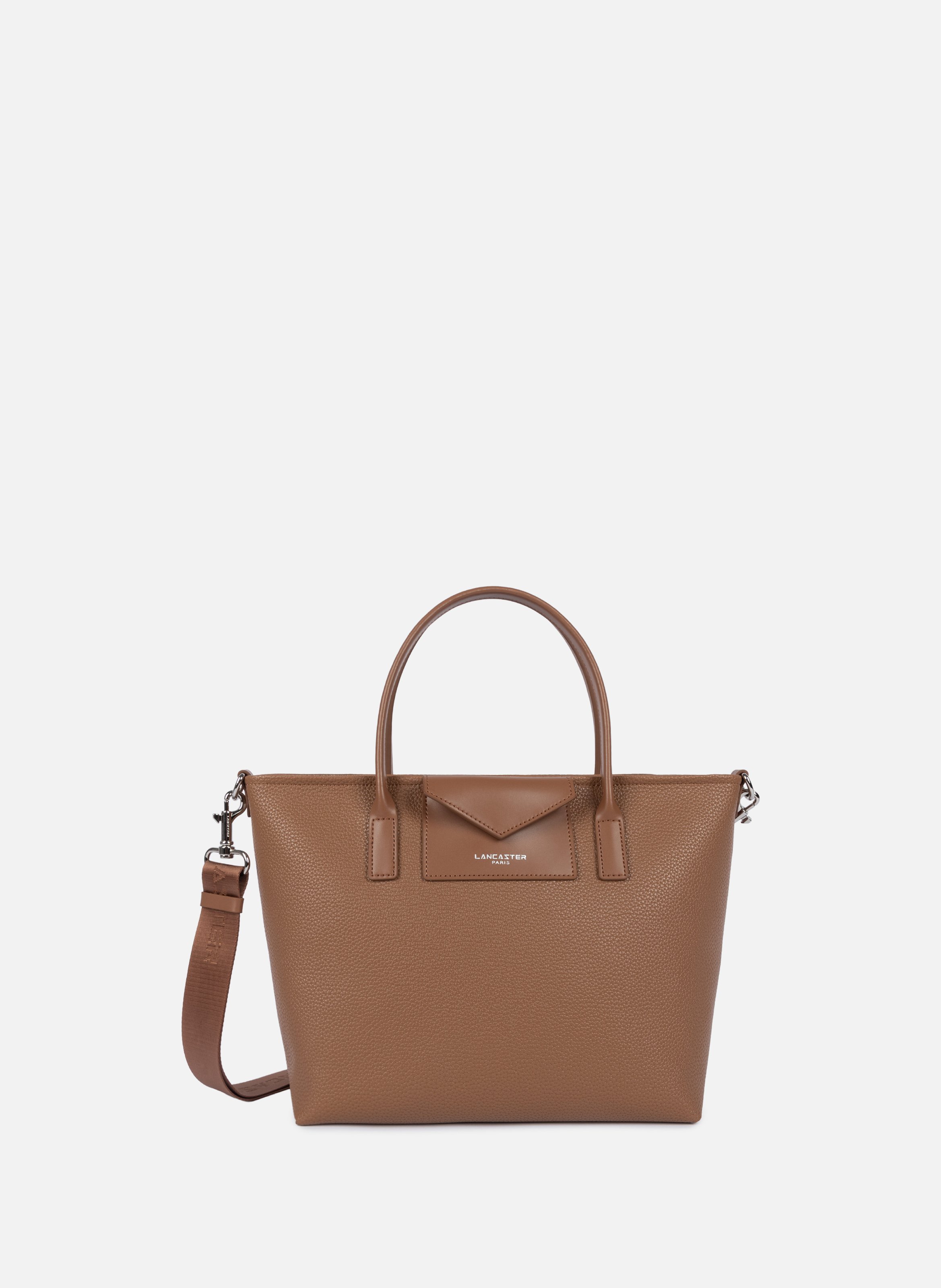 LANCASTER Tote bag - Maya Double KBA Brown